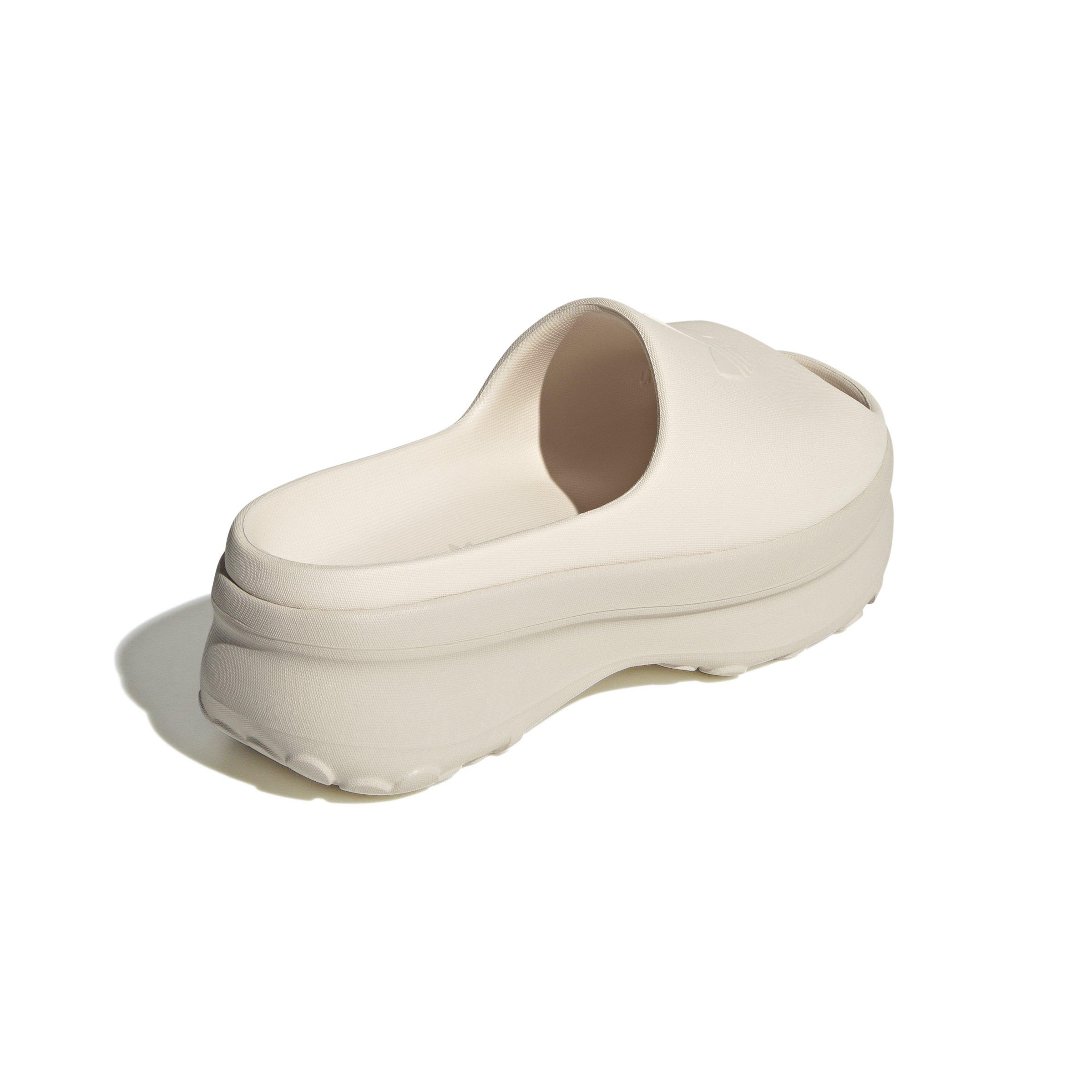 adidas Originals Adifom Stan Smith "Wonder White/Wonder White/Alumina" Women's Slide - WHITE/WHITE/ALUMINA Thumbnail View 4