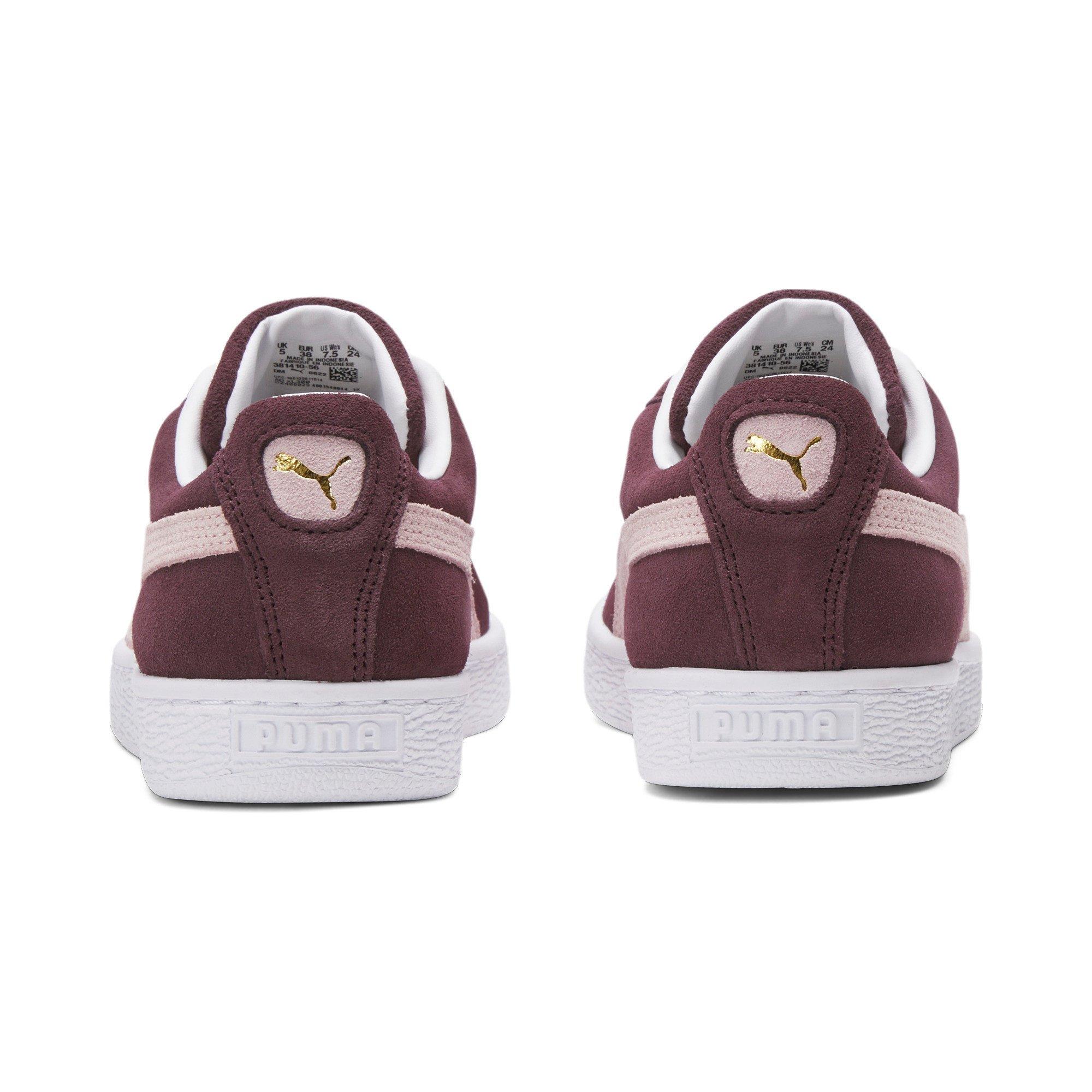 Puma suede classic on sale maroon