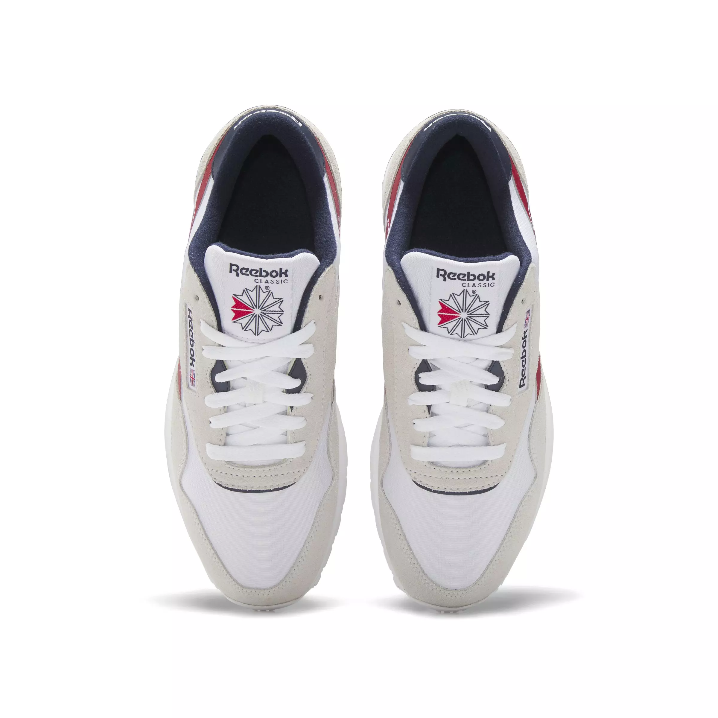 Reebok Classic Nylon "Ftwr White/Chalk/Red" Men's Shoe - WHITE/RED