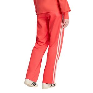adidas Originals Women's Firebird Knitted Crochet Detail Track Pants - Red
