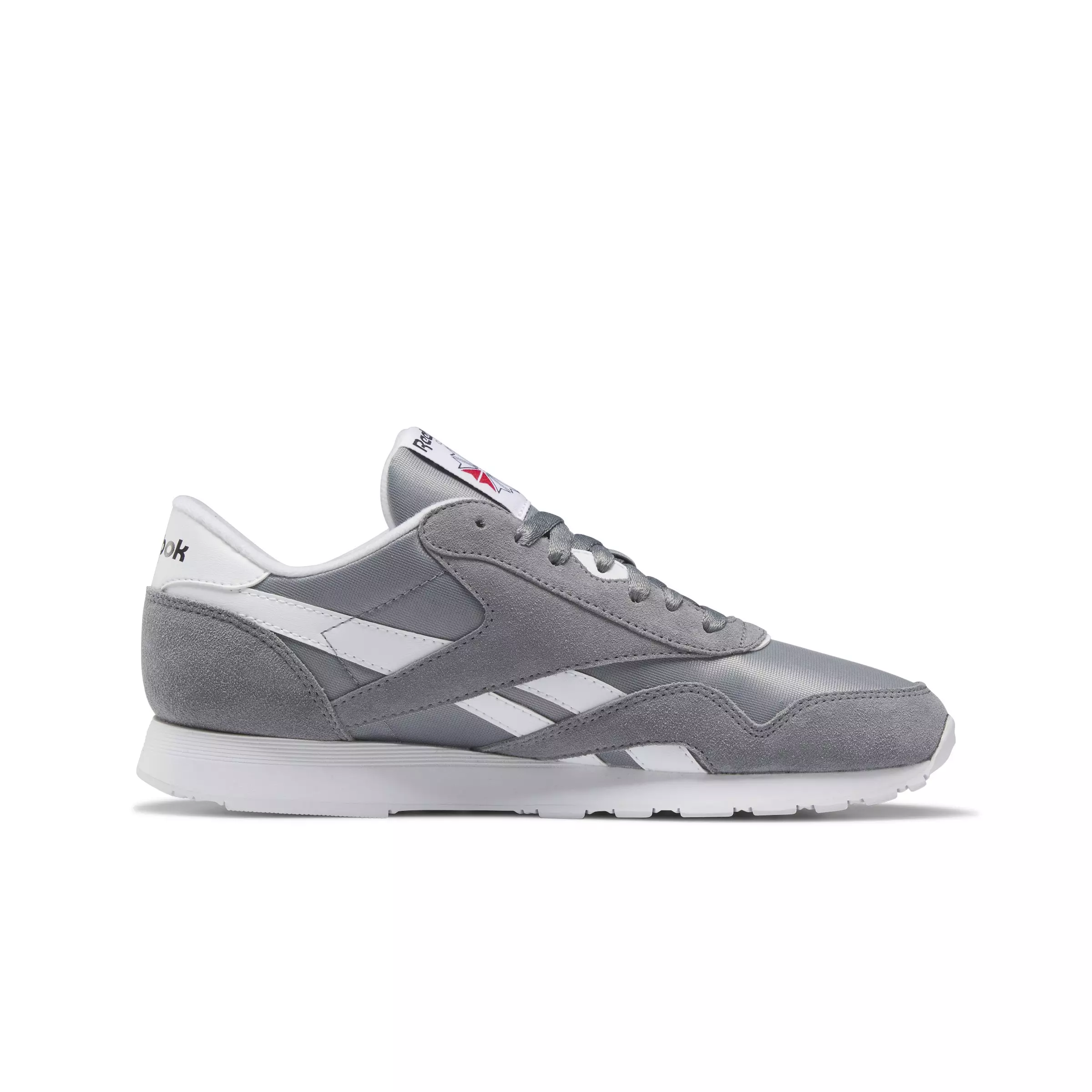Reebok Classic Nylon "Pure Grey/Ftwr White" Men's Shoe - GREY/WHITE