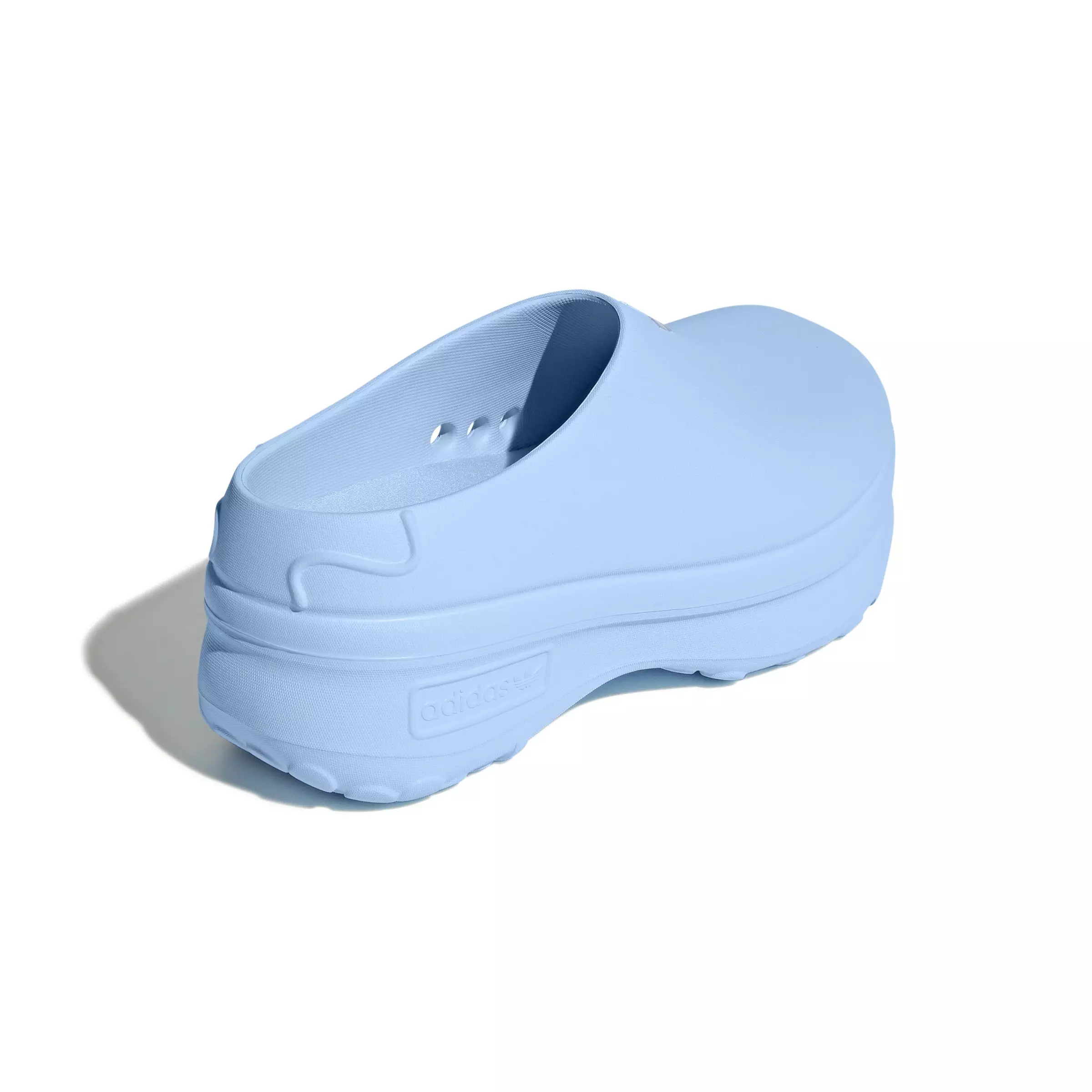 adidas Originals Adifom Stan Smith "Clear Sky/Magic Grey Metallic/Clear Sky" Women's Mule - SKY/GREY/SKY