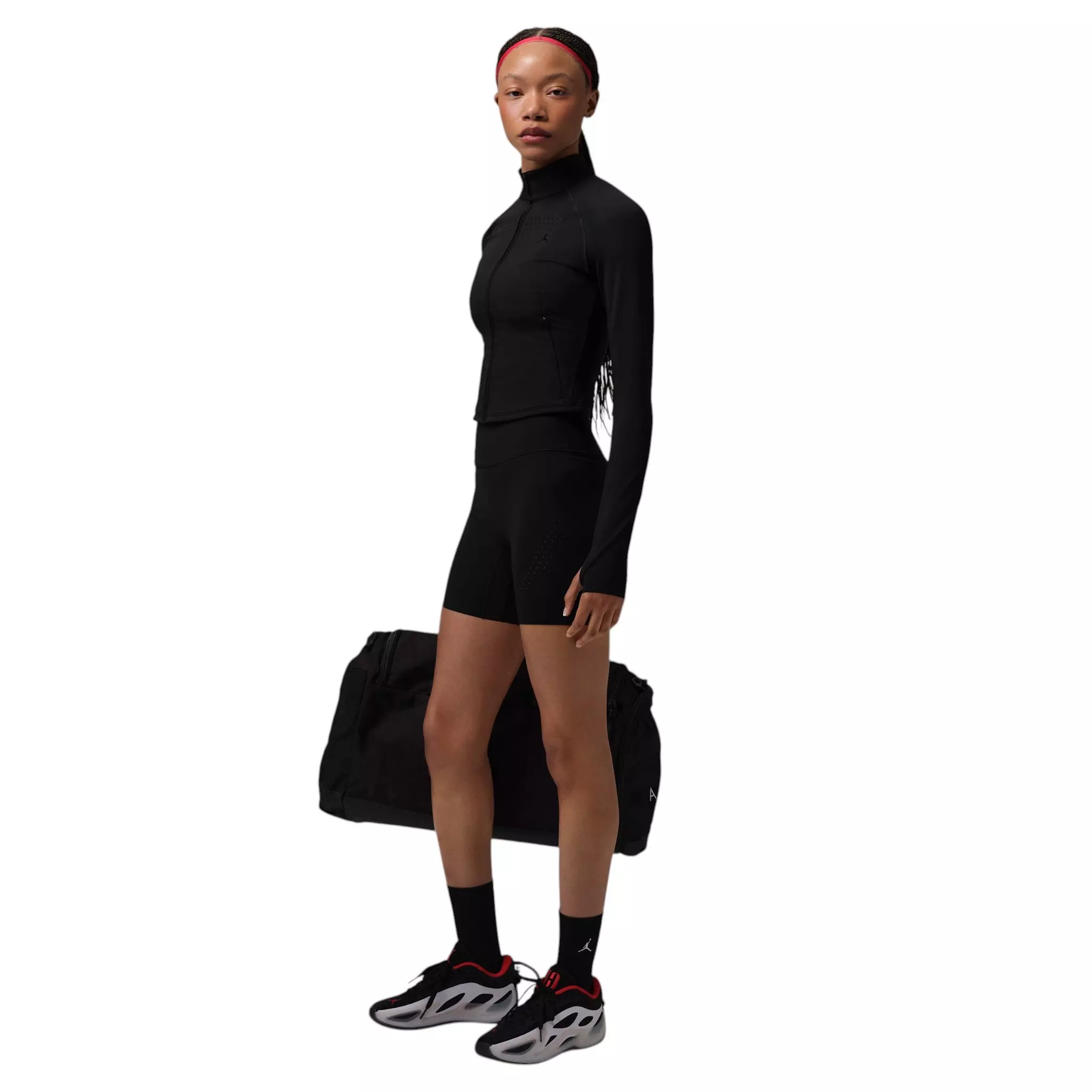 Jordan Women's Sport Flightweight Dri-FIT Jacket - Black - BLACK