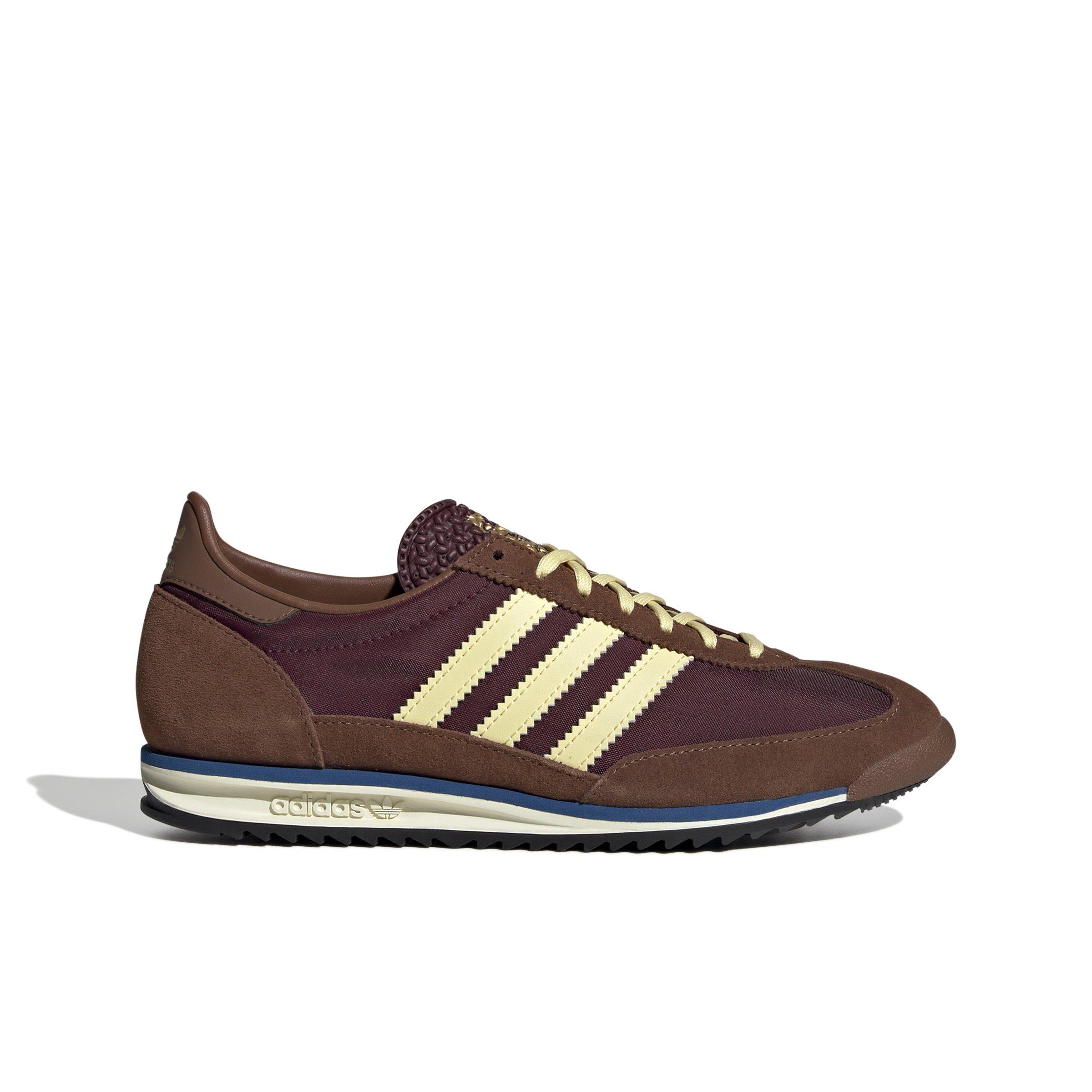 adidas Originals SL 72 OG "Maroon/Almost Yellow/Preloved Brown" Women's Shoe - MAROON/YELLOW/BROWN Thumbnail View 1