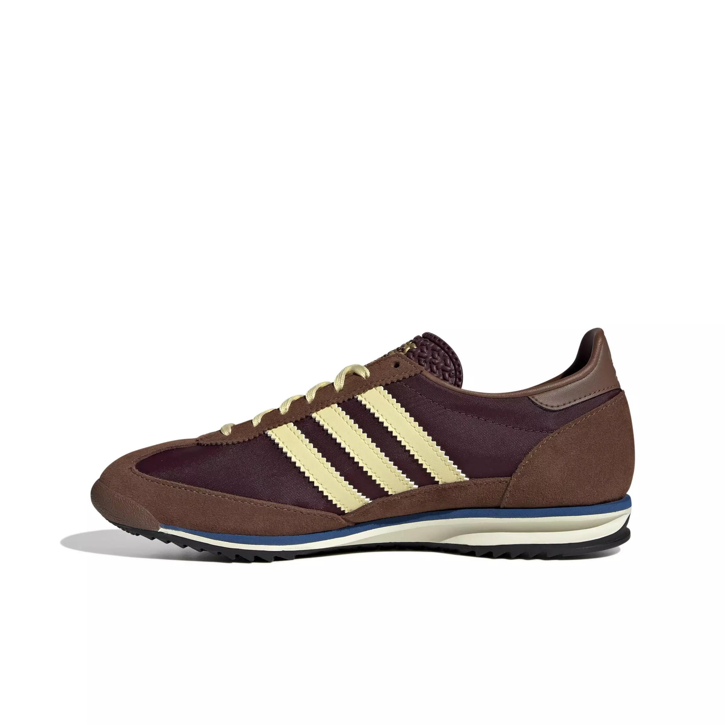 adidas Originals SL 72 OG "Maroon/Almost Yellow/Preloved Brown" Women's Shoe - MAROON/YELLOW/BROWN