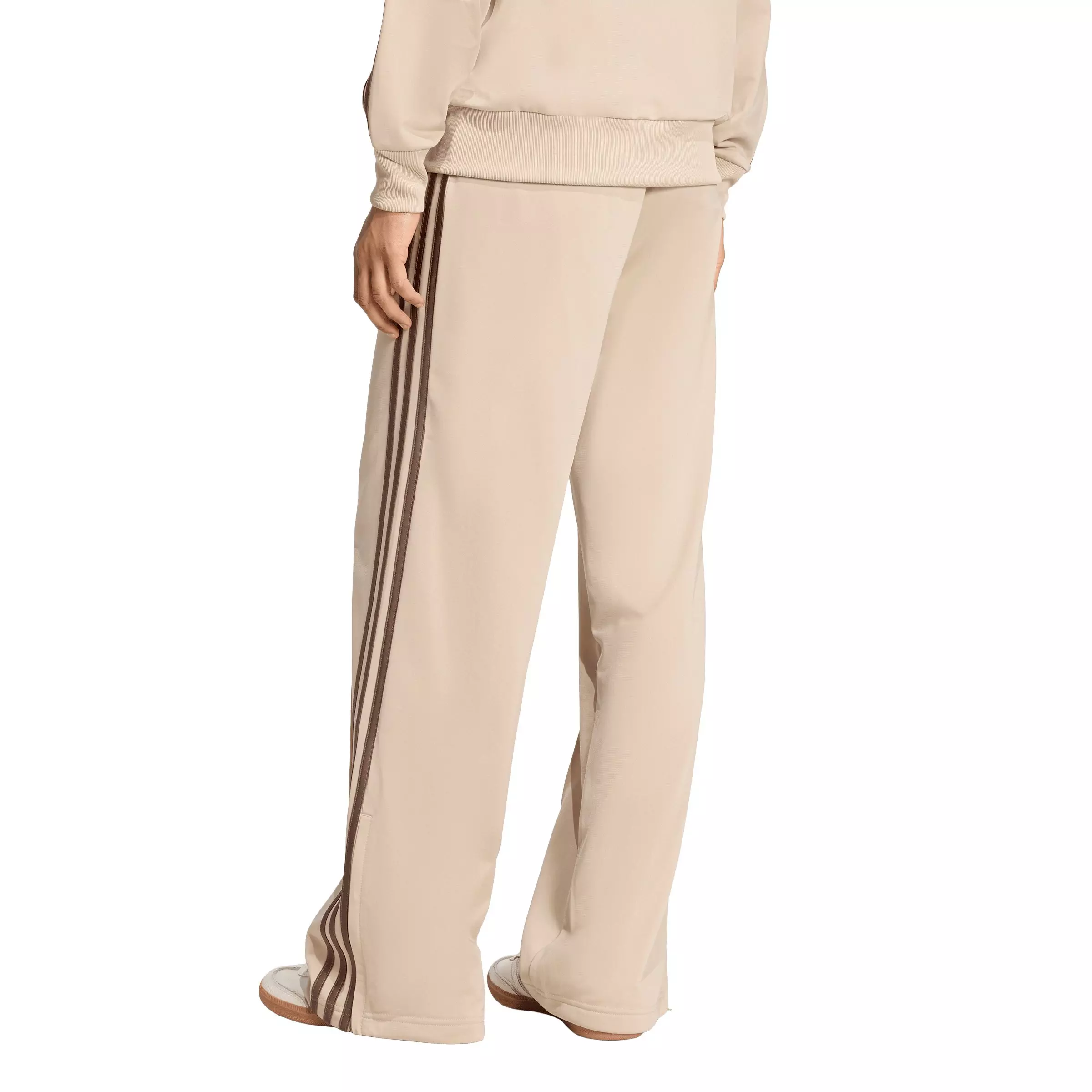 adidas Originals Women's Firebird Loose Fit Track Pants - Khaki - KHAKI