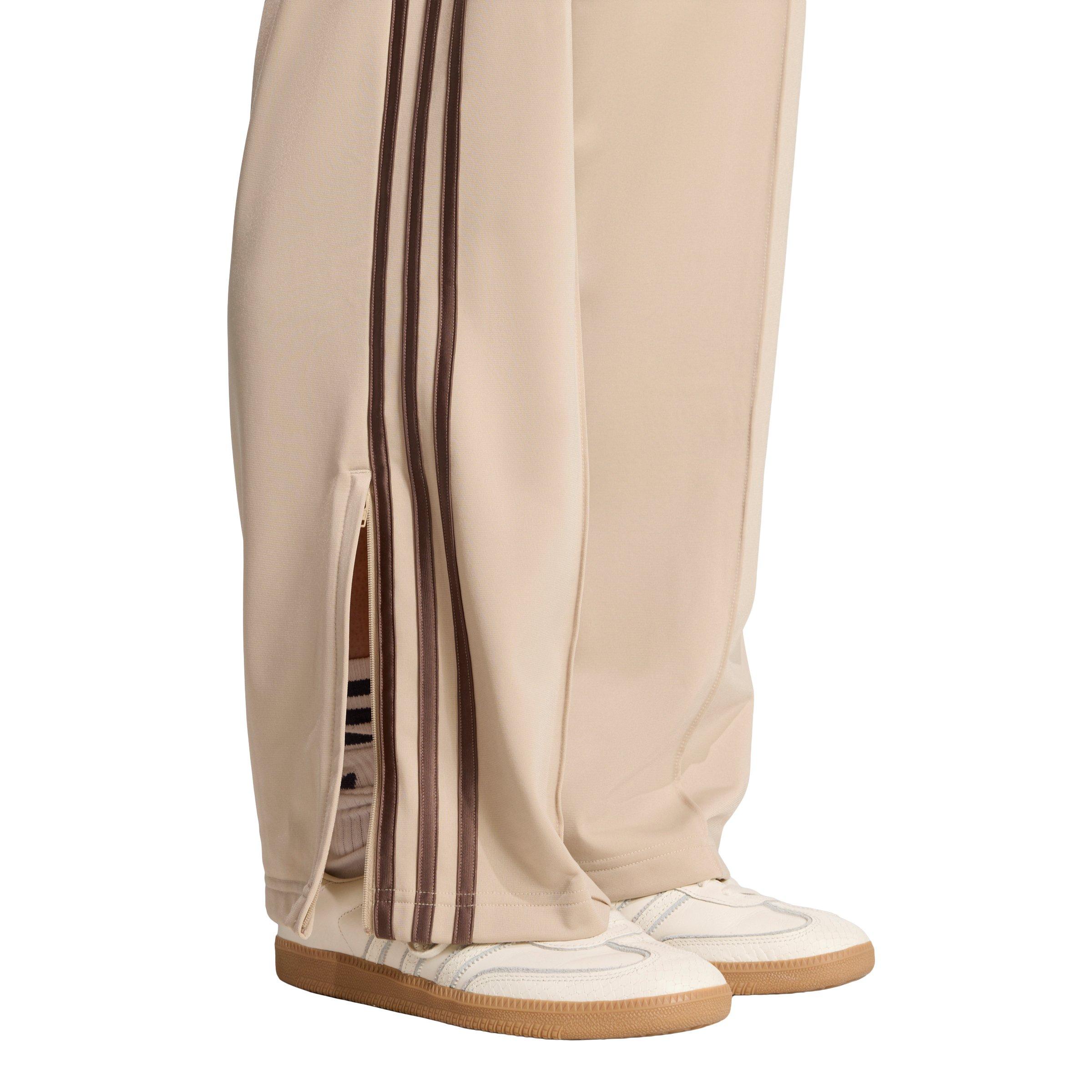 adidas Originals Women's Firebird Loose Fit Track Pants - Khaki - KHAKI Thumbnail View 4