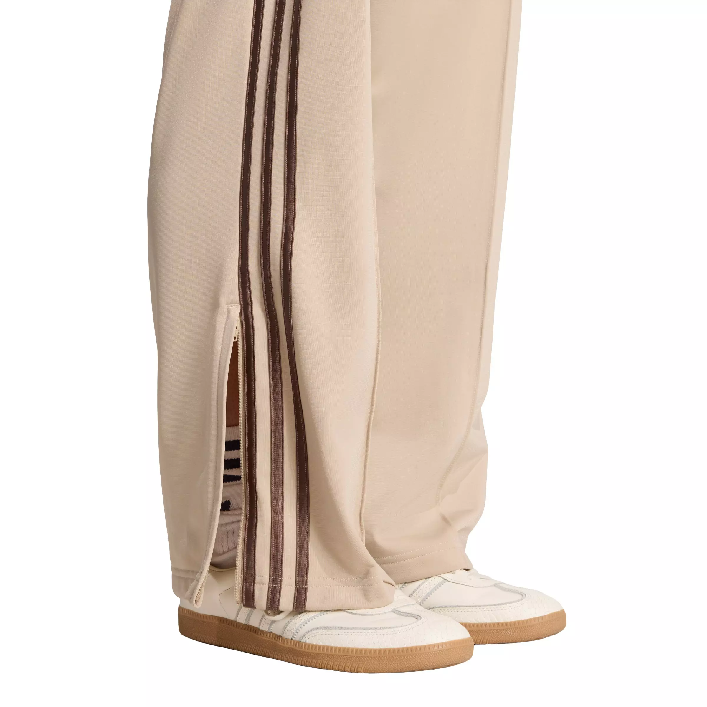 adidas Originals Women's Firebird Loose Fit Track Pants - Khaki - KHAKI