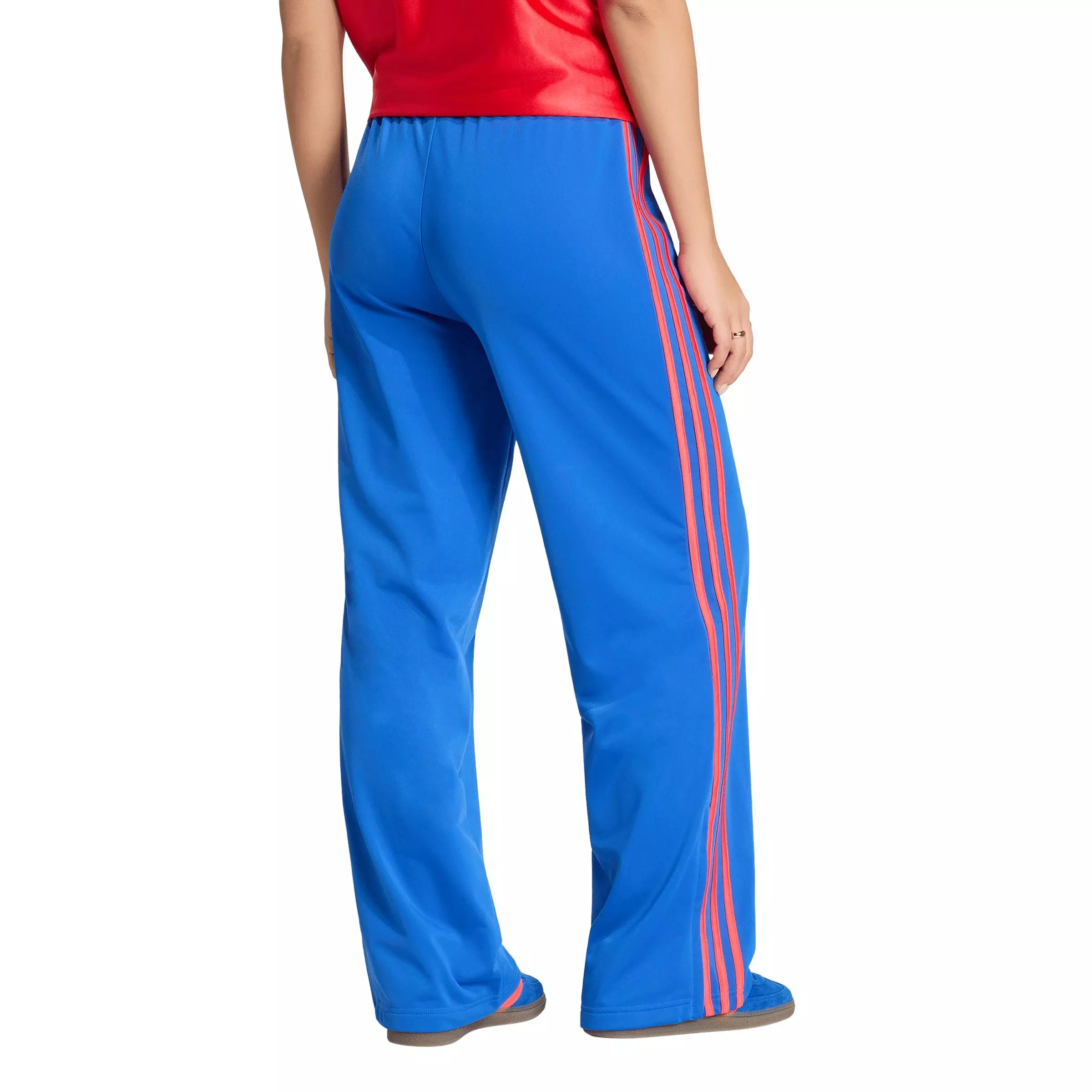 adidas Originals Women's Firebird Loose Fit Track Pants - Blue - BLUE