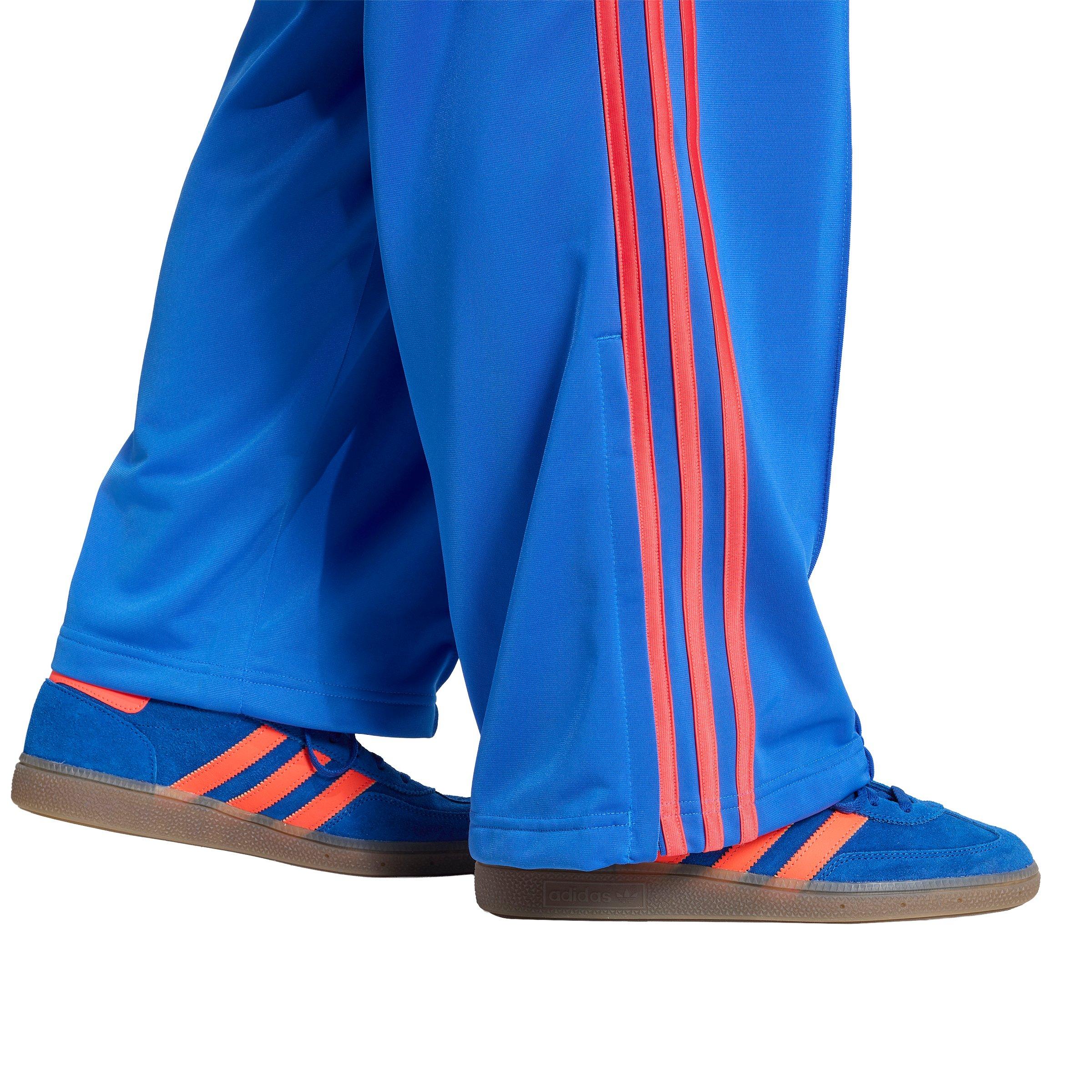 adidas Originals Women's Firebird Loose Fit Track Pants - Blue - BLUE Thumbnail View 4