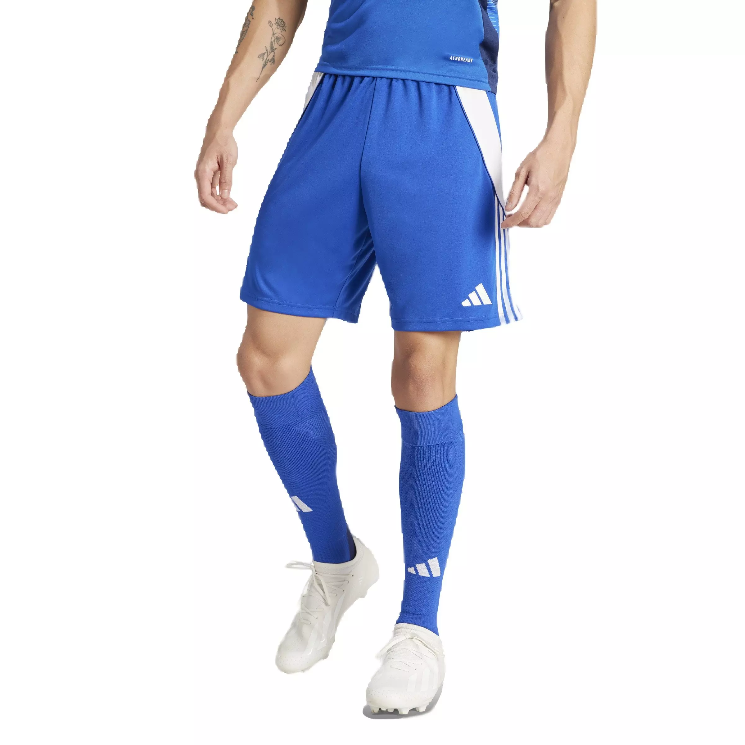 adidas Men's Tiro 24 Soccer Shorts -Blue - BLUE