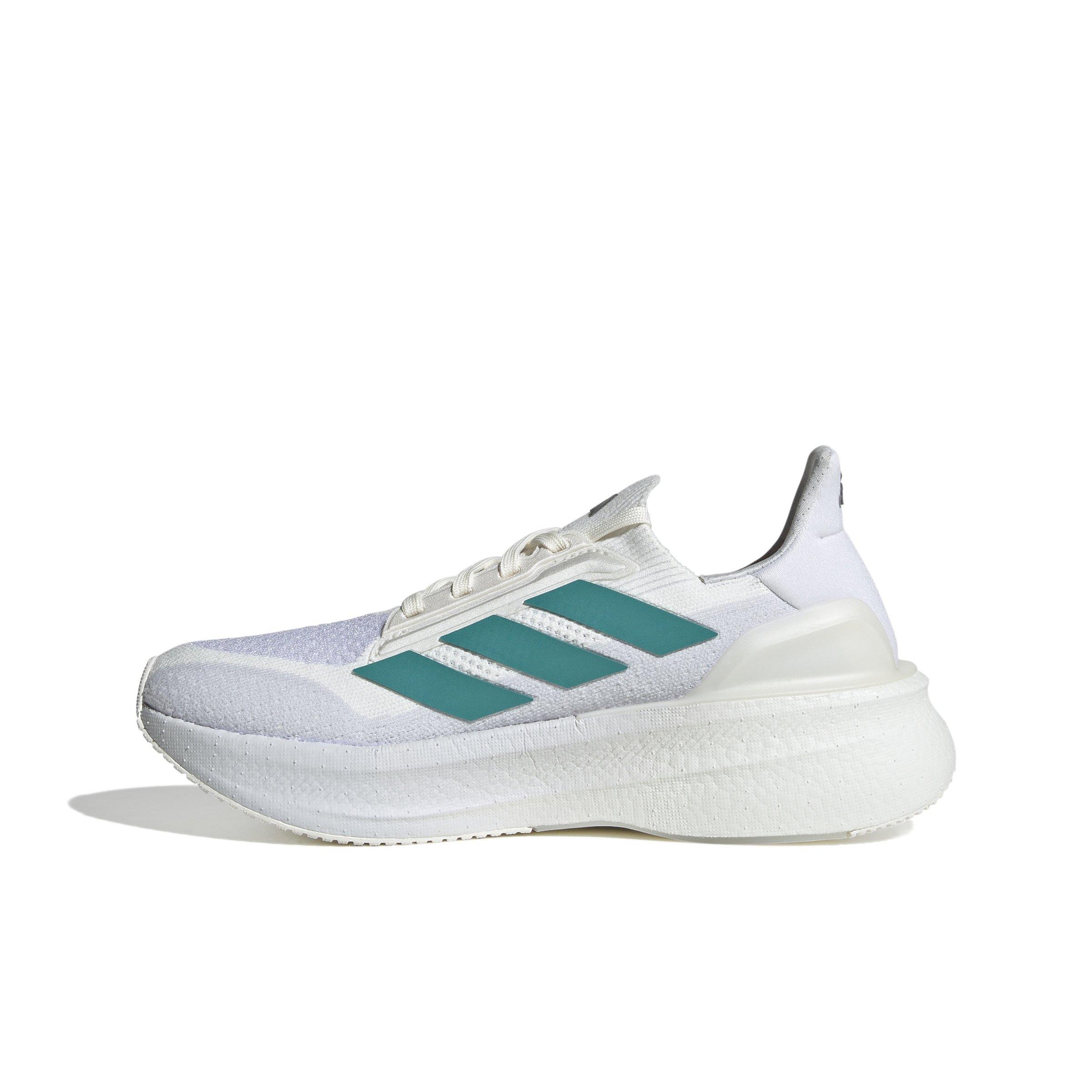 adidas Ultraboost 5x "Core White/Pure Teal/Grey Six" Women's Running Shoe - WHITE/TEAL/GREY Thumbnail View 2