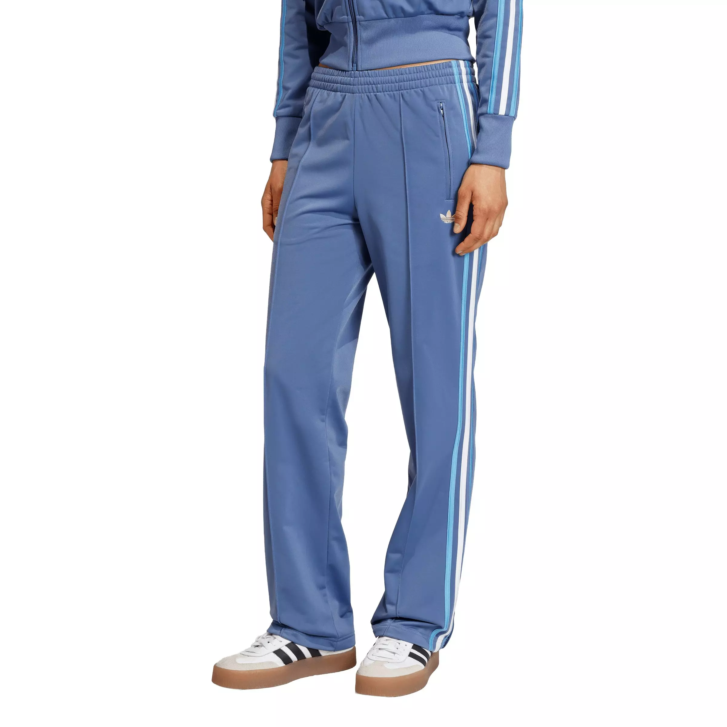 adidas Originals Women's Firebird Classic Track Pants - Blue - BLUE