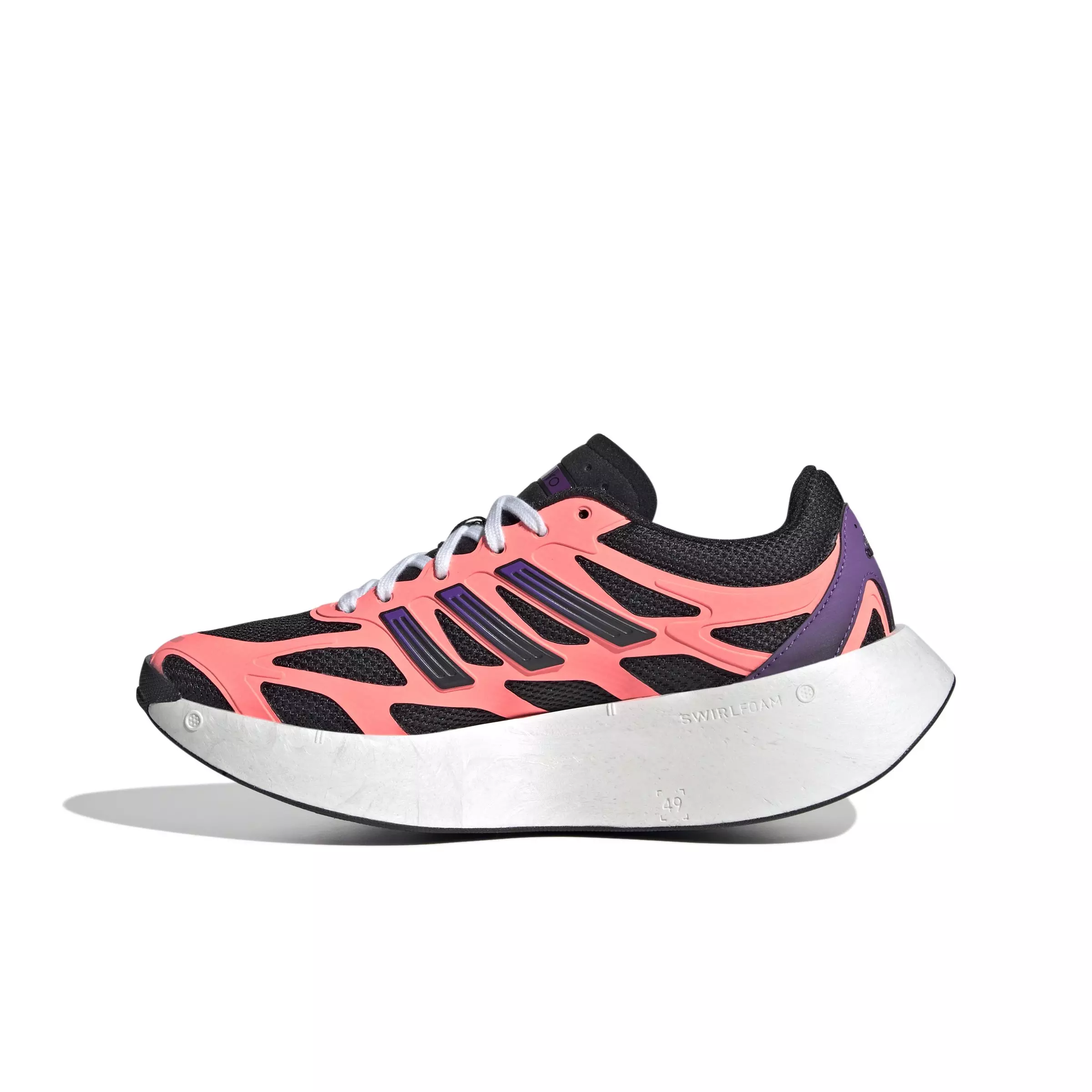 adidas Originals Adizero Aruku "Core Black/Active Purple/Signal Coral" Women's Shoe - BLACK/PURPLE/CORAL