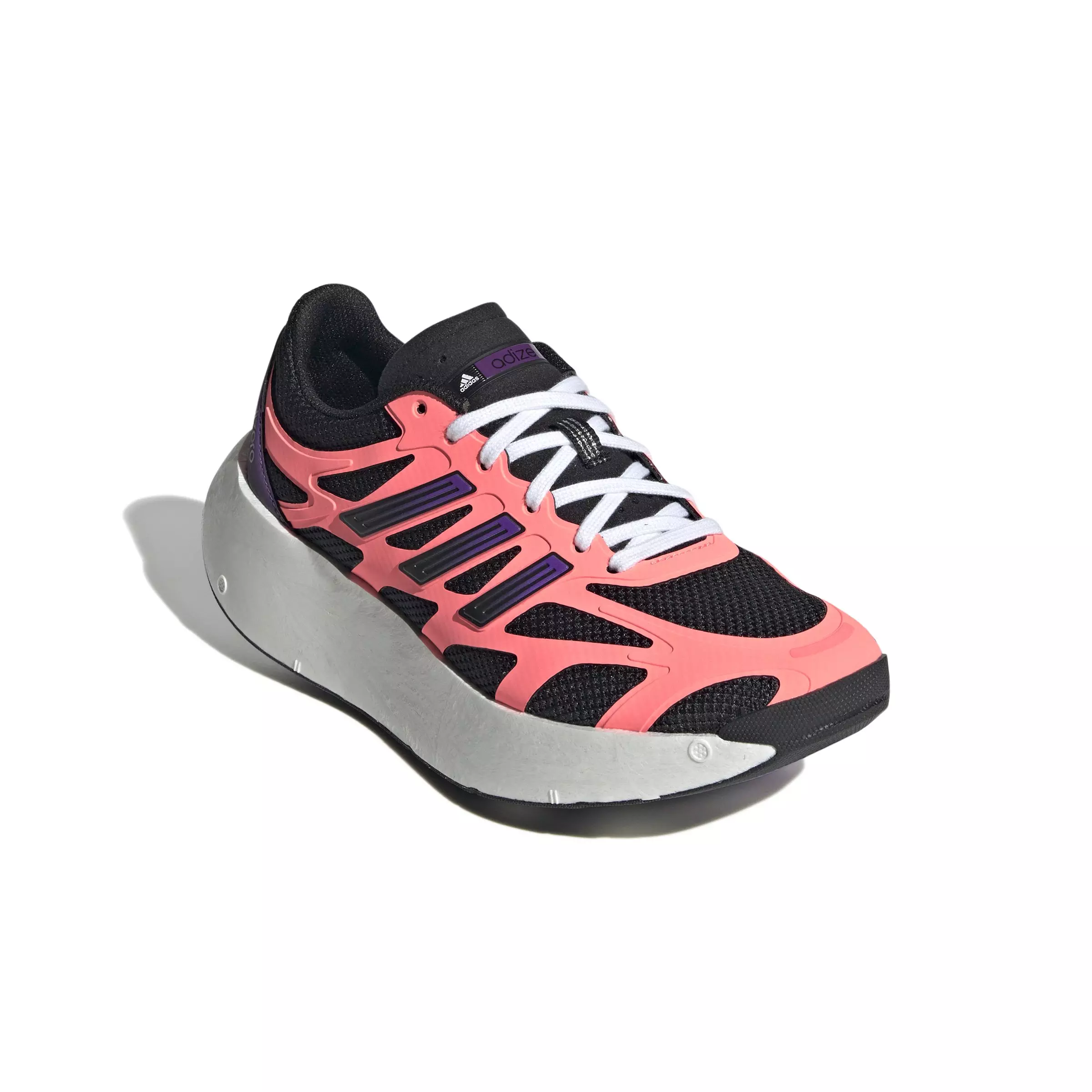 adidas Originals Adizero Aruku "Core Black/Active Purple/Signal Coral" Women's Shoe - BLACK/PURPLE/CORAL