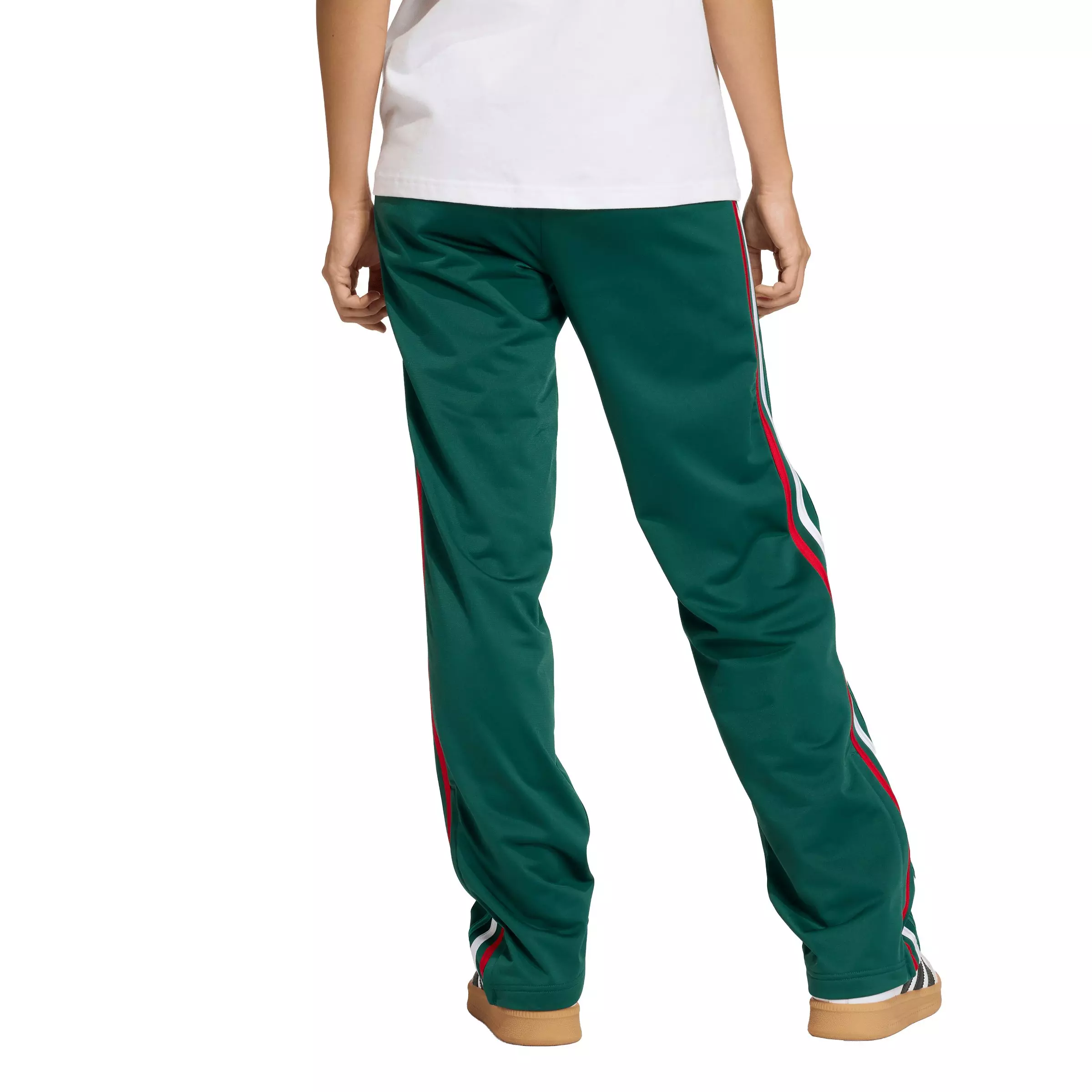 adidas Originals Women's Firebird Classic Track Pants - Dark Green - DARK GREEN