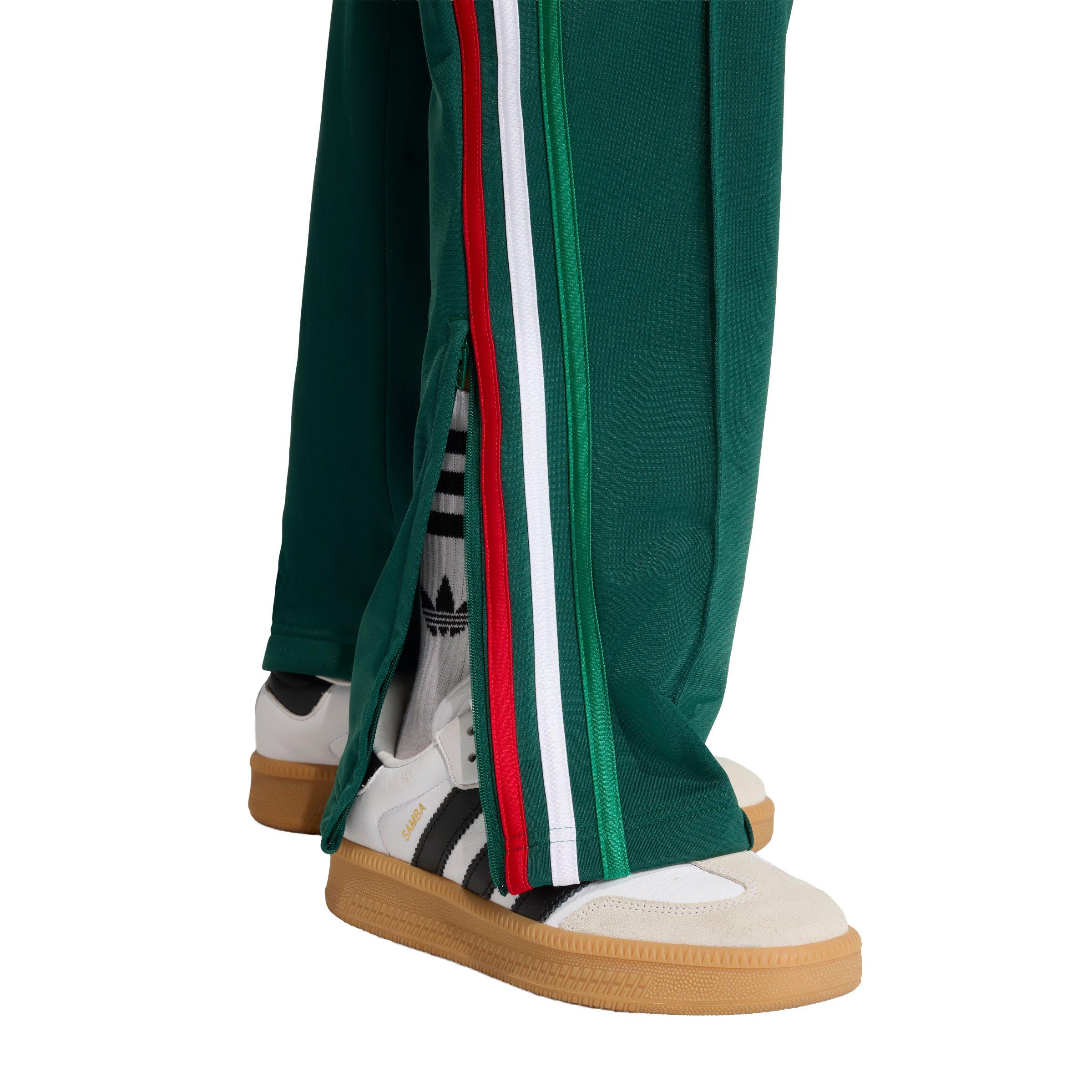 adidas Originals Women's Firebird Classic Track Pants - Dark Green - DARK GREEN Thumbnail View 4