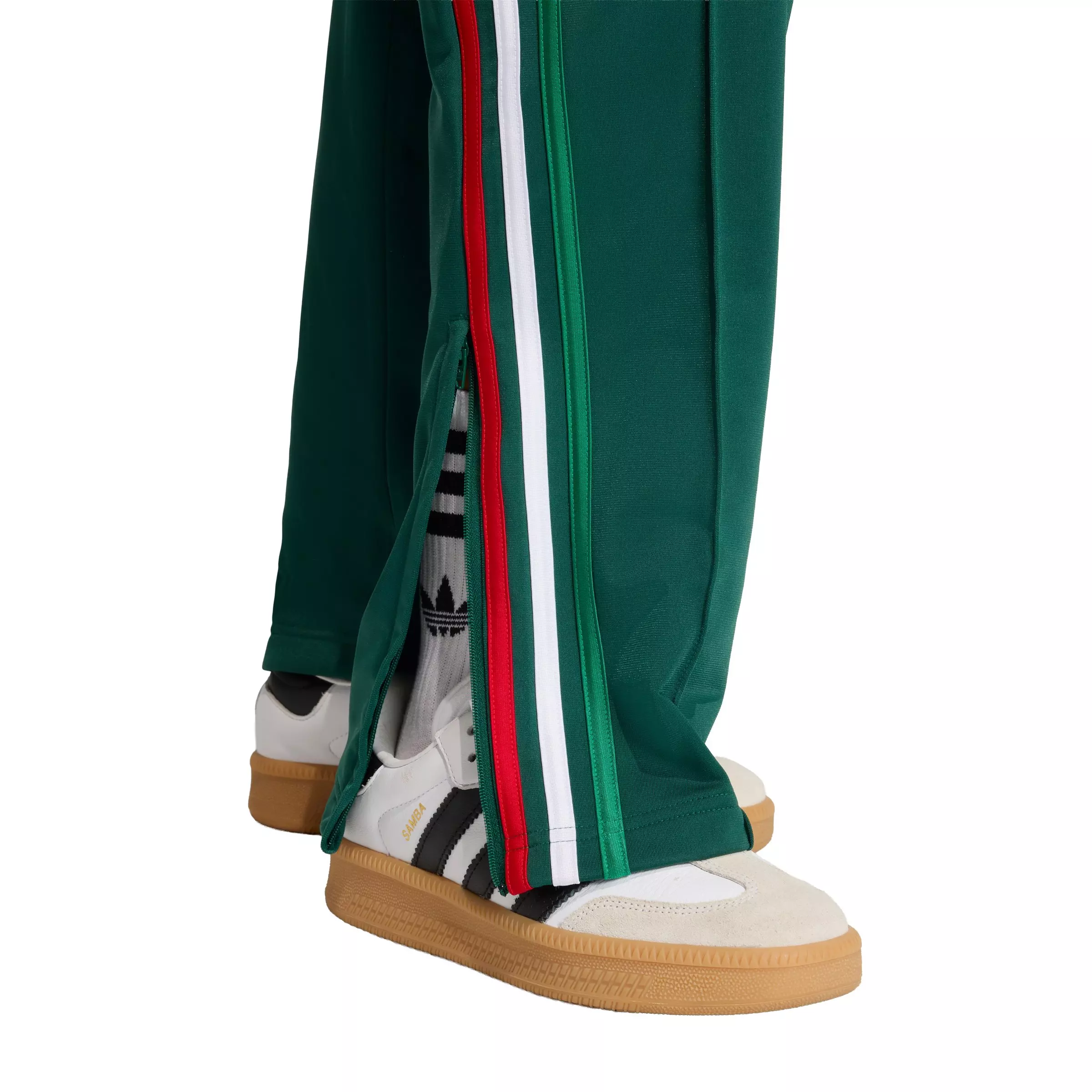 adidas Originals Women's Firebird Classic Track Pants - Dark Green - DARK GREEN