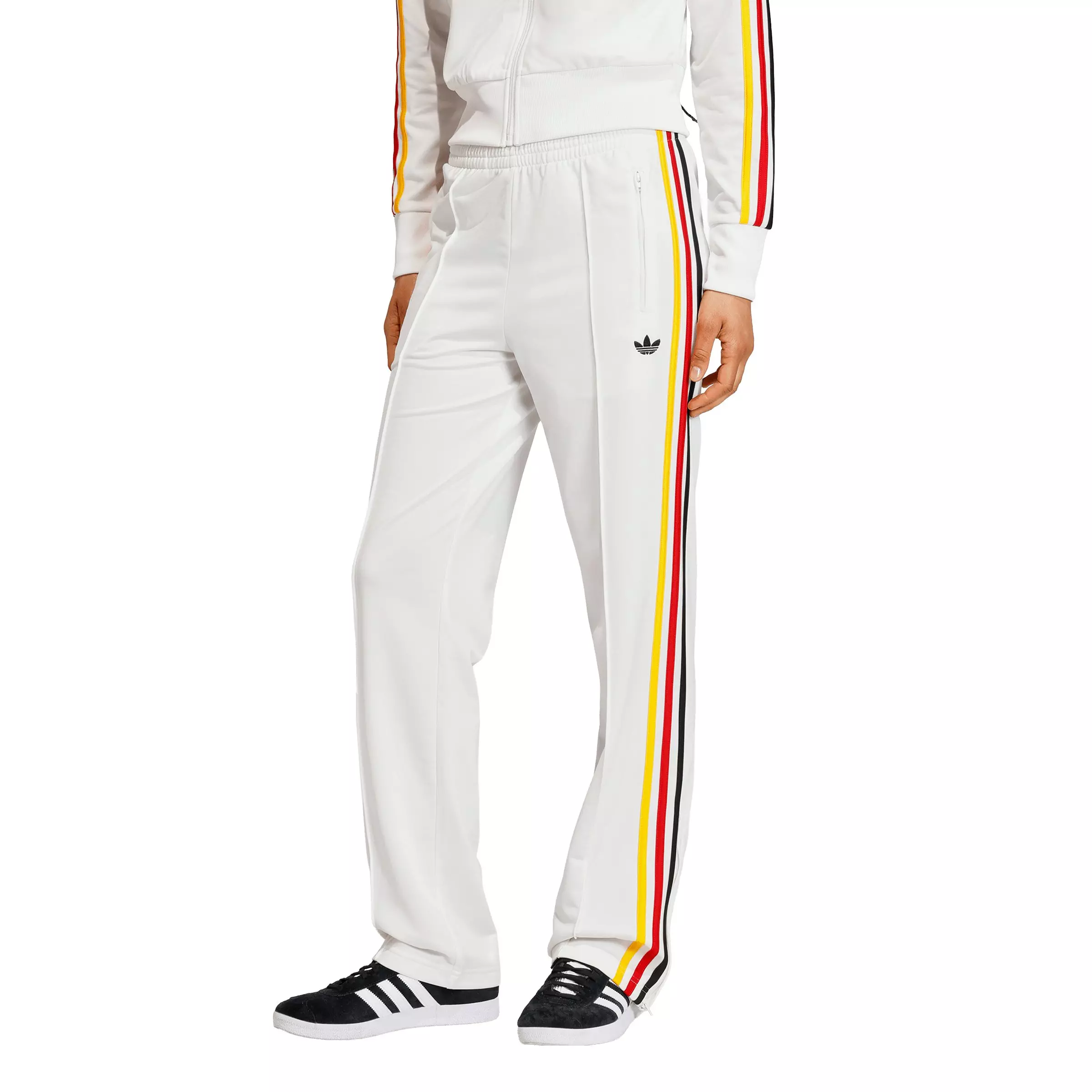 adidas Originals Women's Firebird Classic Track Pants - White - WHITE