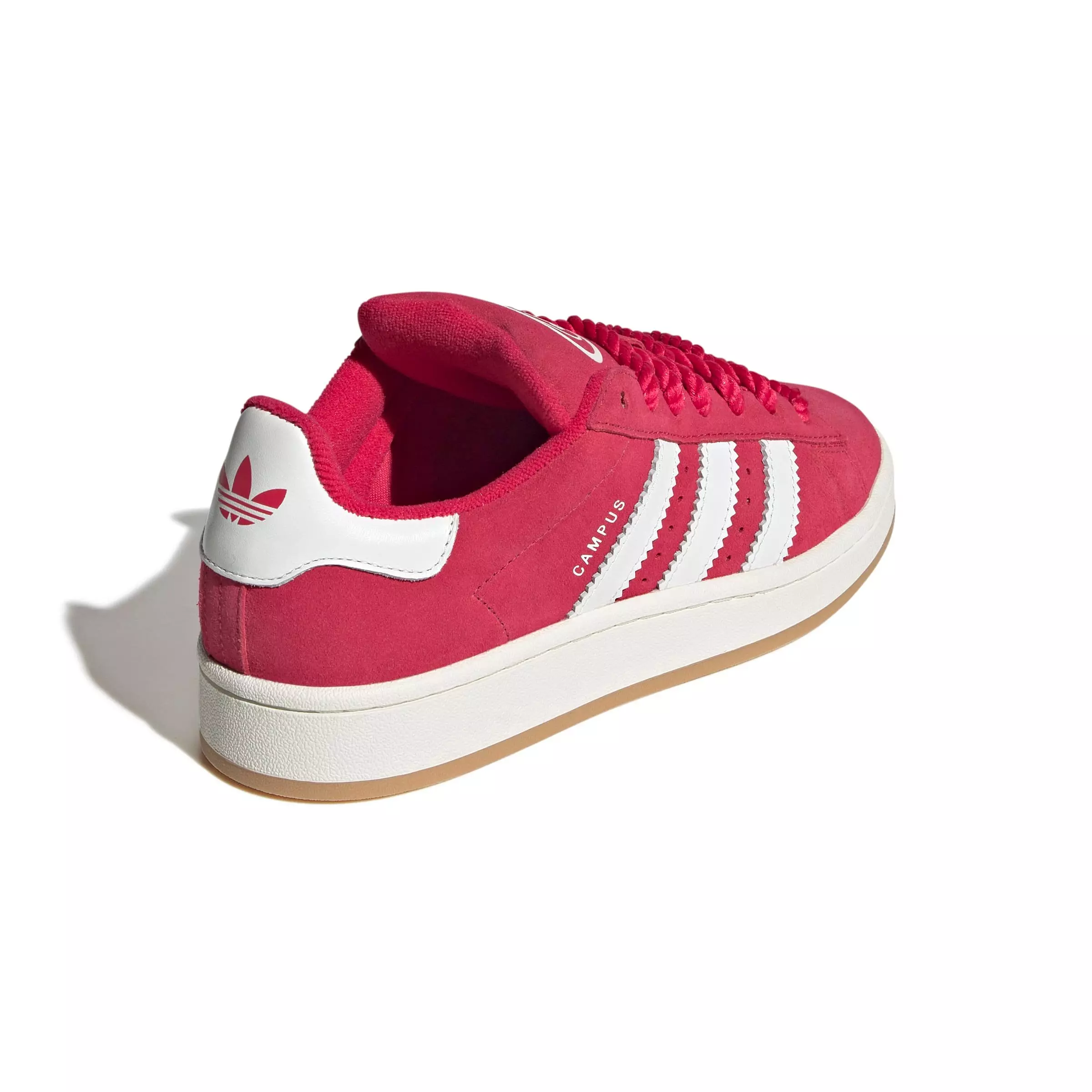 adidas Originals Campus 00s "Ruby Red/Core White/Gum 3" Women's Shoe - RED/WHITE/GUM