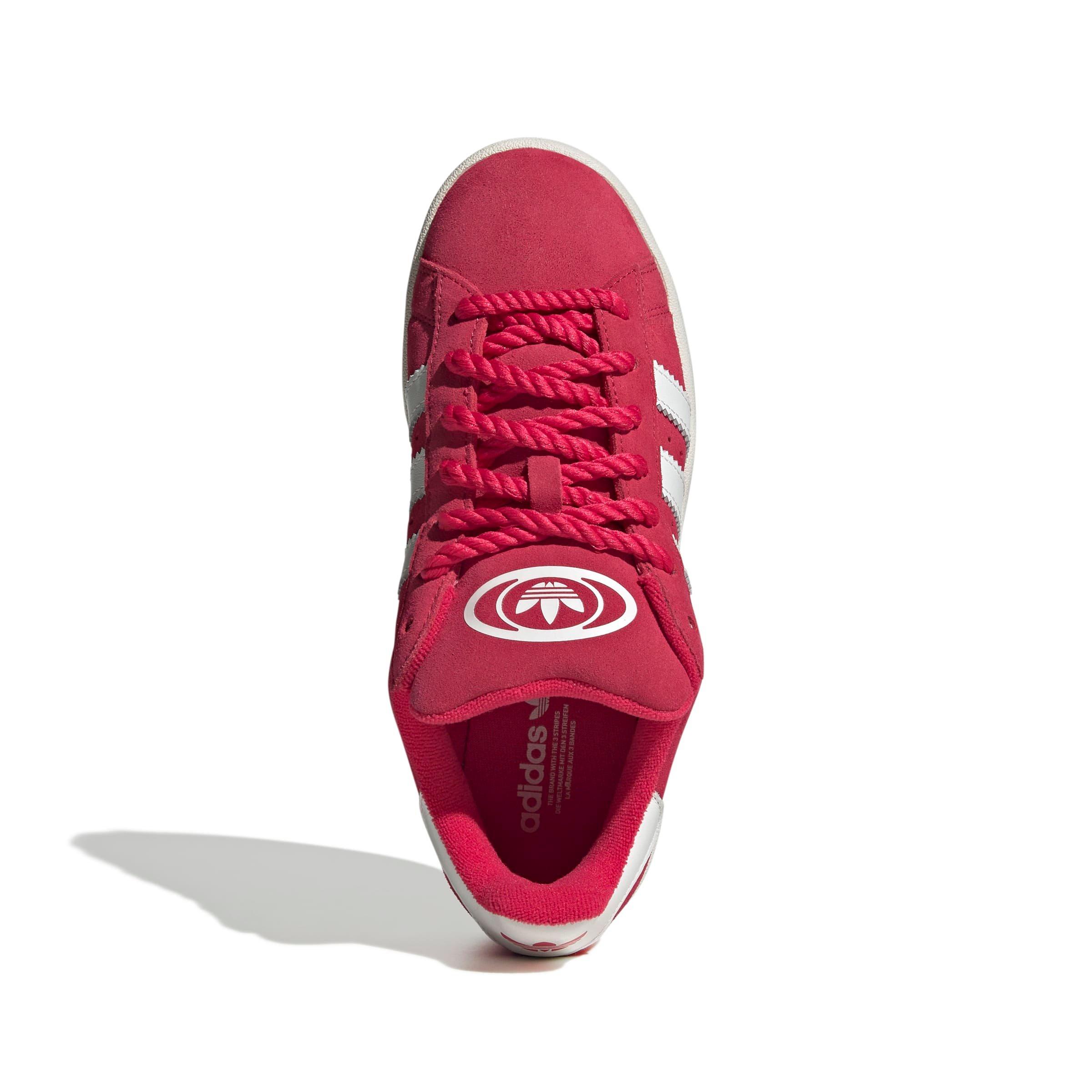 adidas Originals Campus 00s "Ruby Red/Core White/Gum 3" Women's Shoe - RED/WHITE/GUM Thumbnail View 6