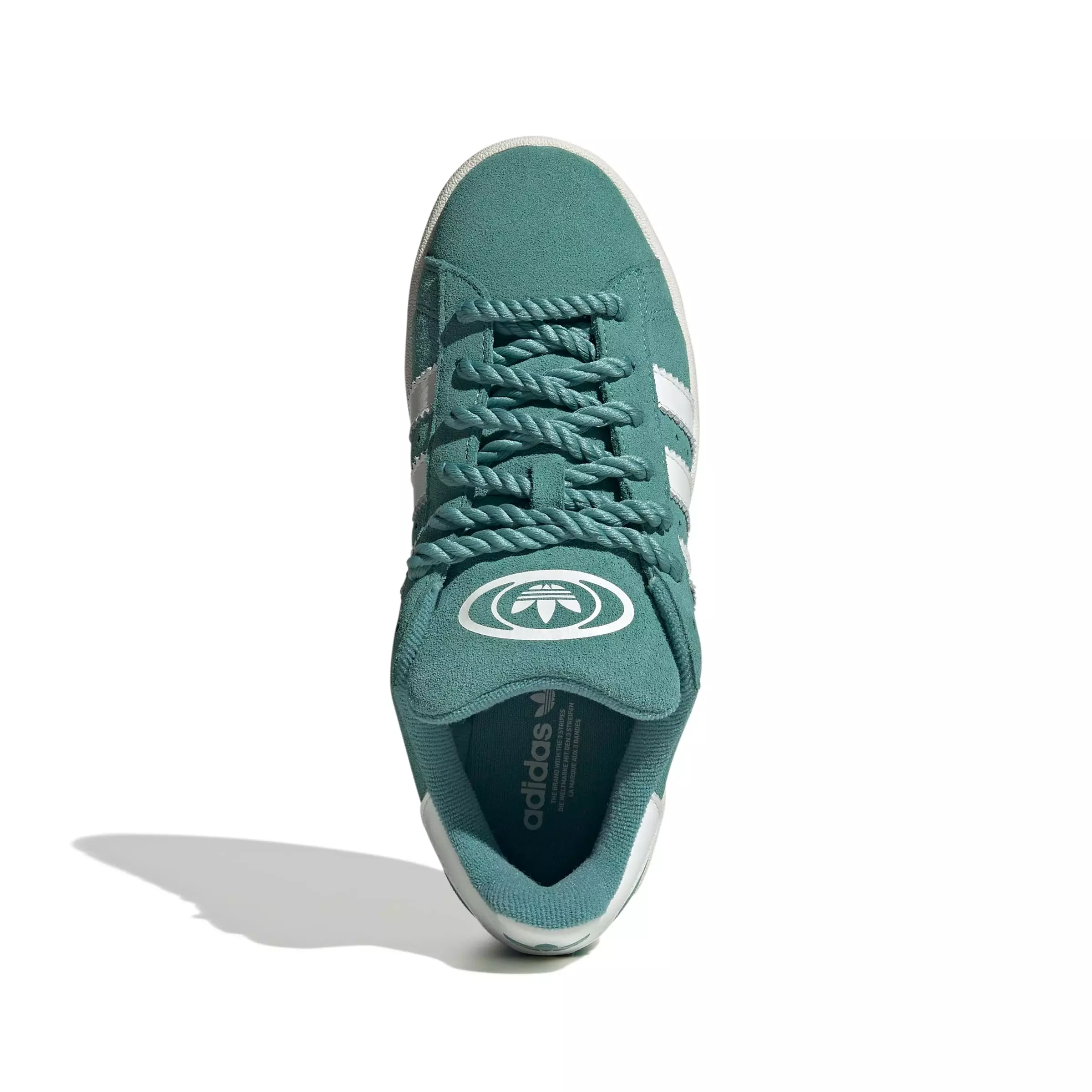 adidas Originals Campus 00s "Powder Teal/Core White/Gum 3" Women's Shoe - TEAL/WHITE/GUM
