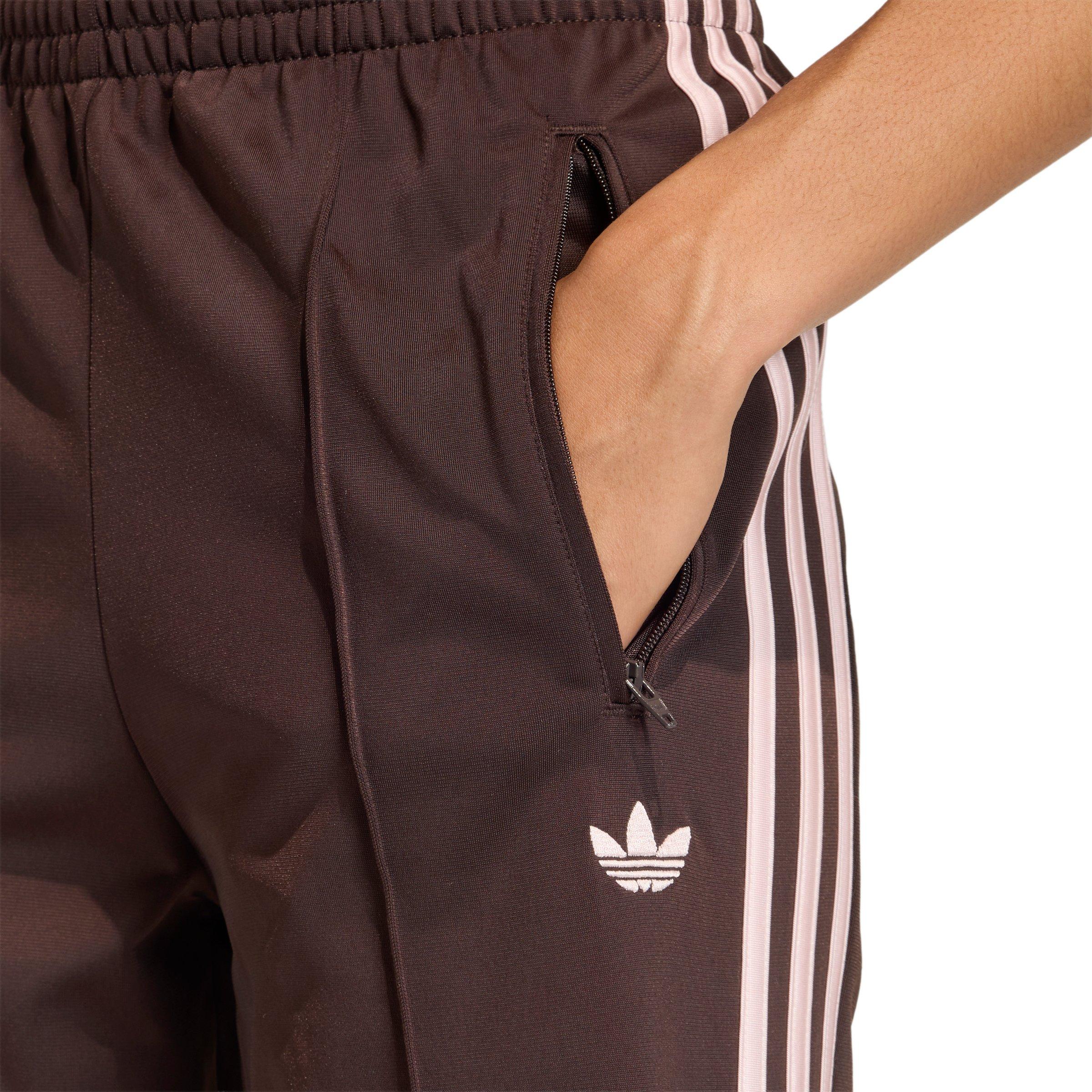 adidas Originals Women's Firebird Classic Track Pants - Brown - BROWN Thumbnail View 3