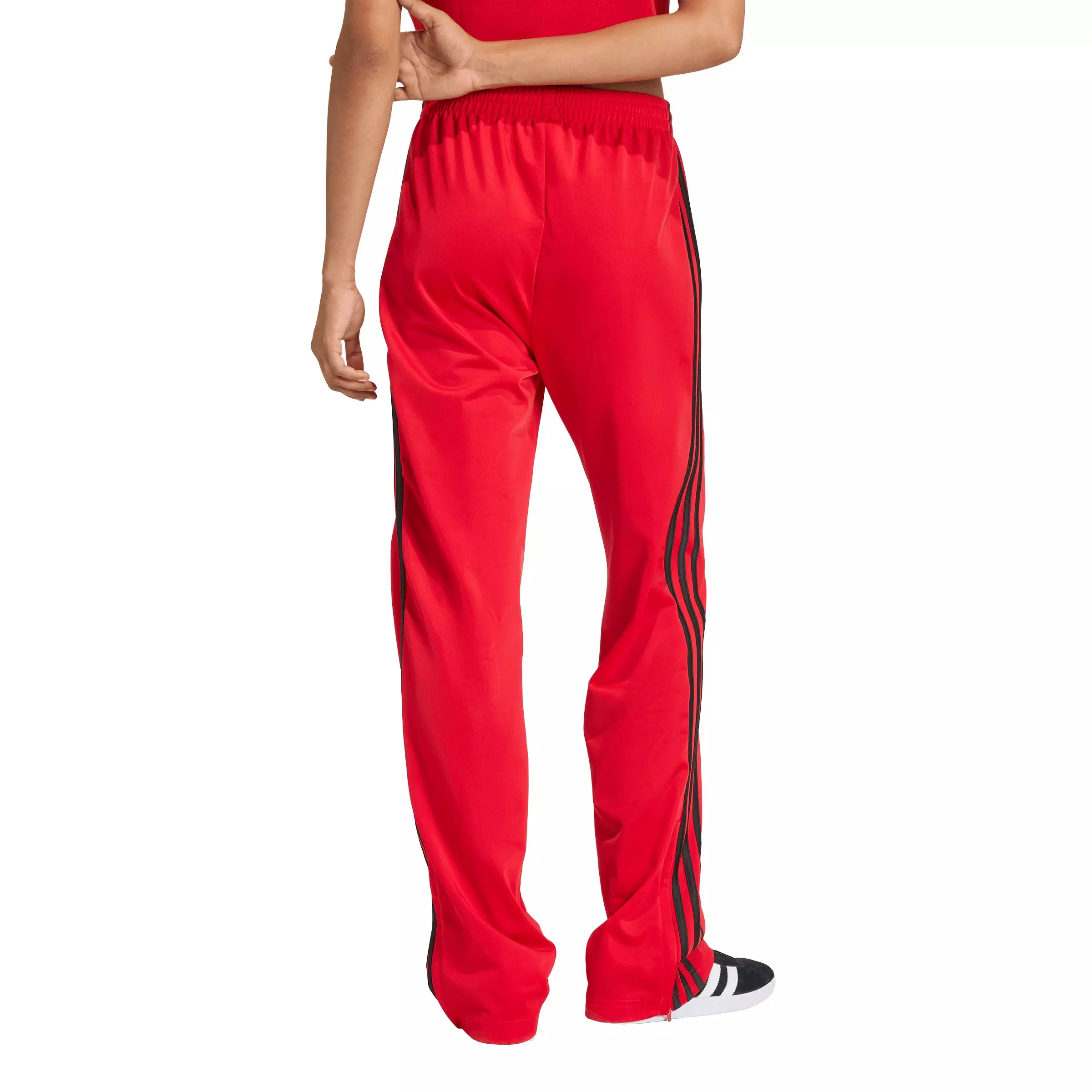 adidas Originals Women's Firebird Classic Track Pants - Red - RED