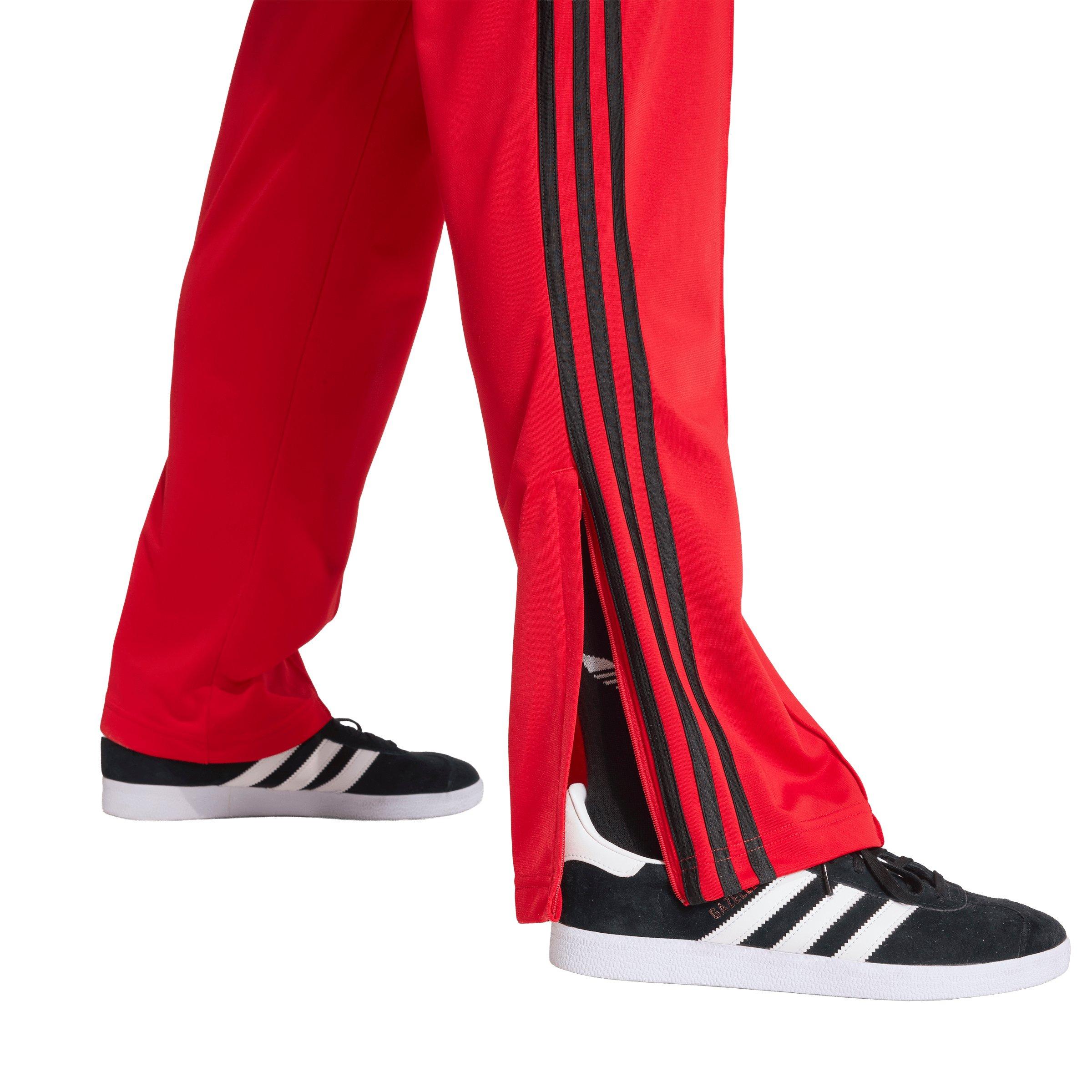 adidas Originals Women's Firebird Classic Track Pants - Red - RED Thumbnail View 3
