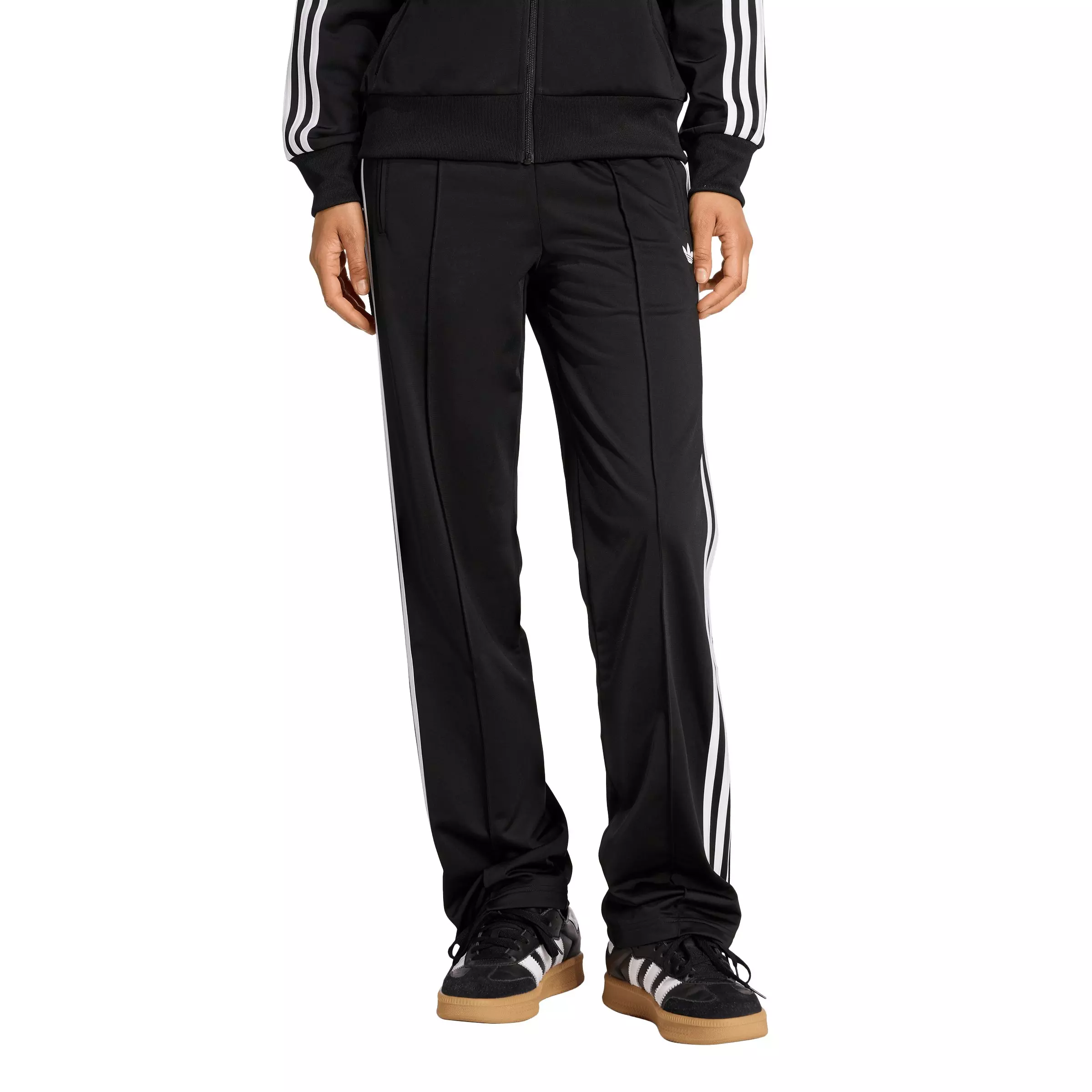 adidas Originals Women's Firebird Classic Track Pants - Black - BLACK