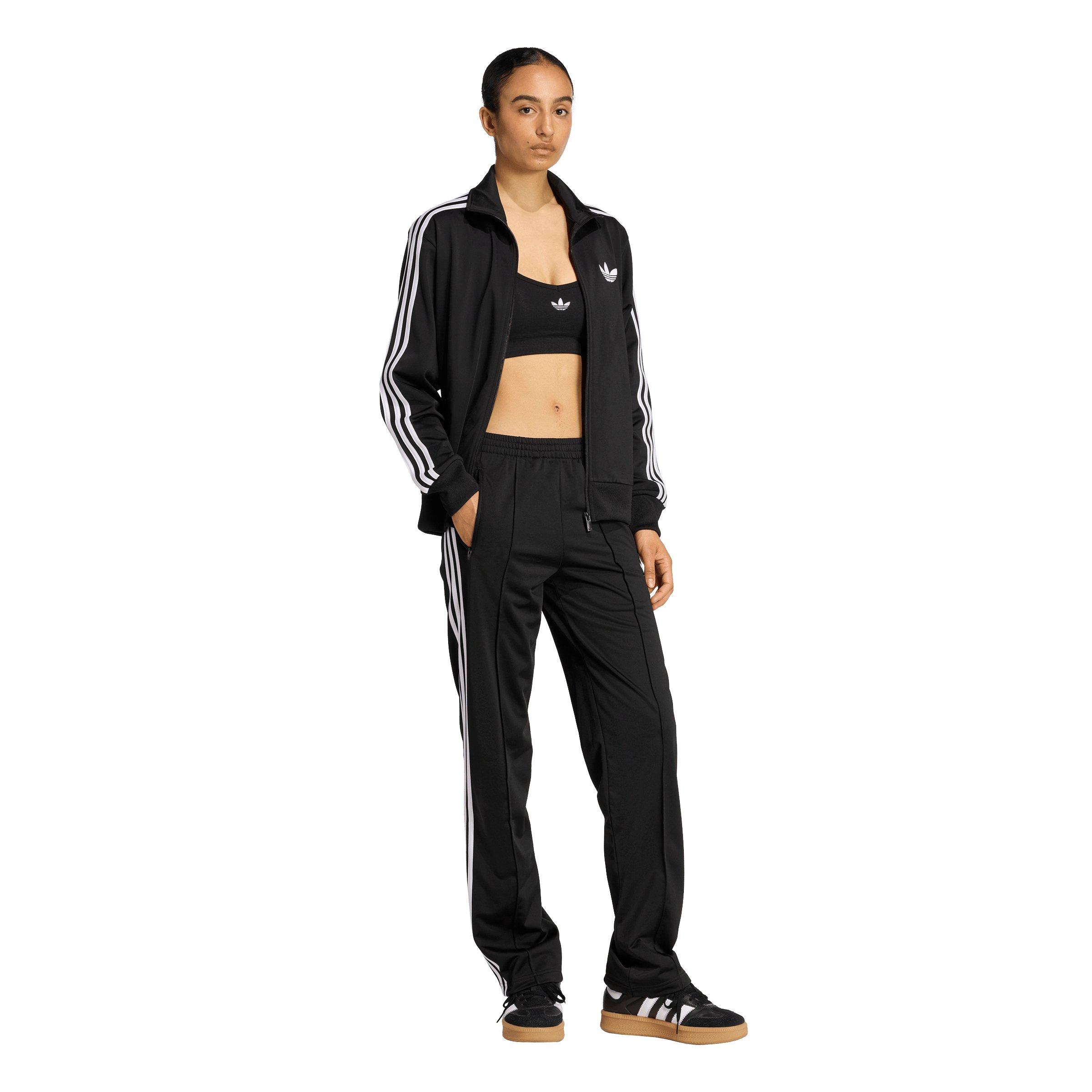 adidas Originals Women's Firebird Classic Track Pants - Black - BLACK Thumbnail View 5