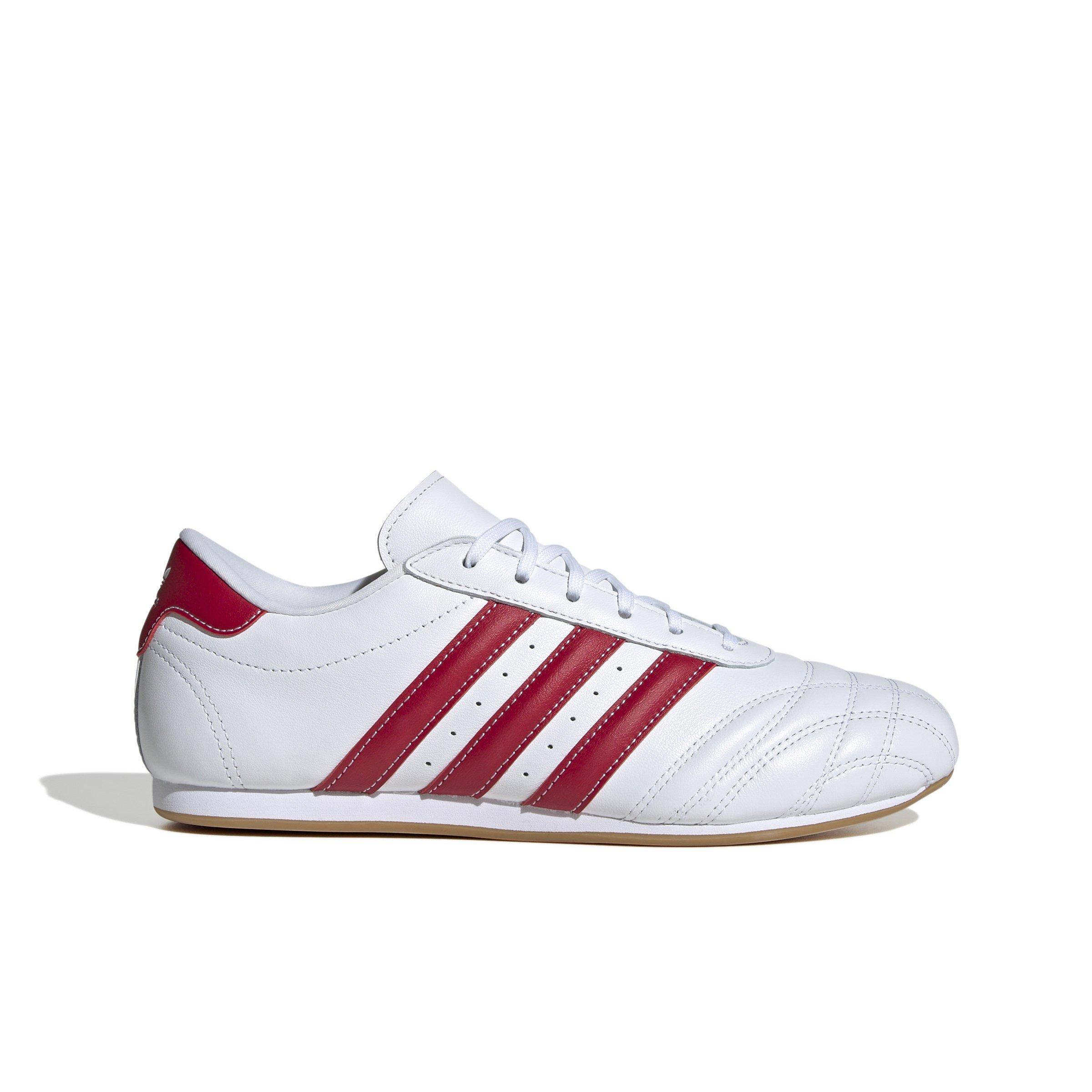 adidas Originals Taekwondo Lace "Ftwr White/Team Victory Red/Gum 3" Women's Shoe - WHITE/RED/GUM Thumbnail View 1