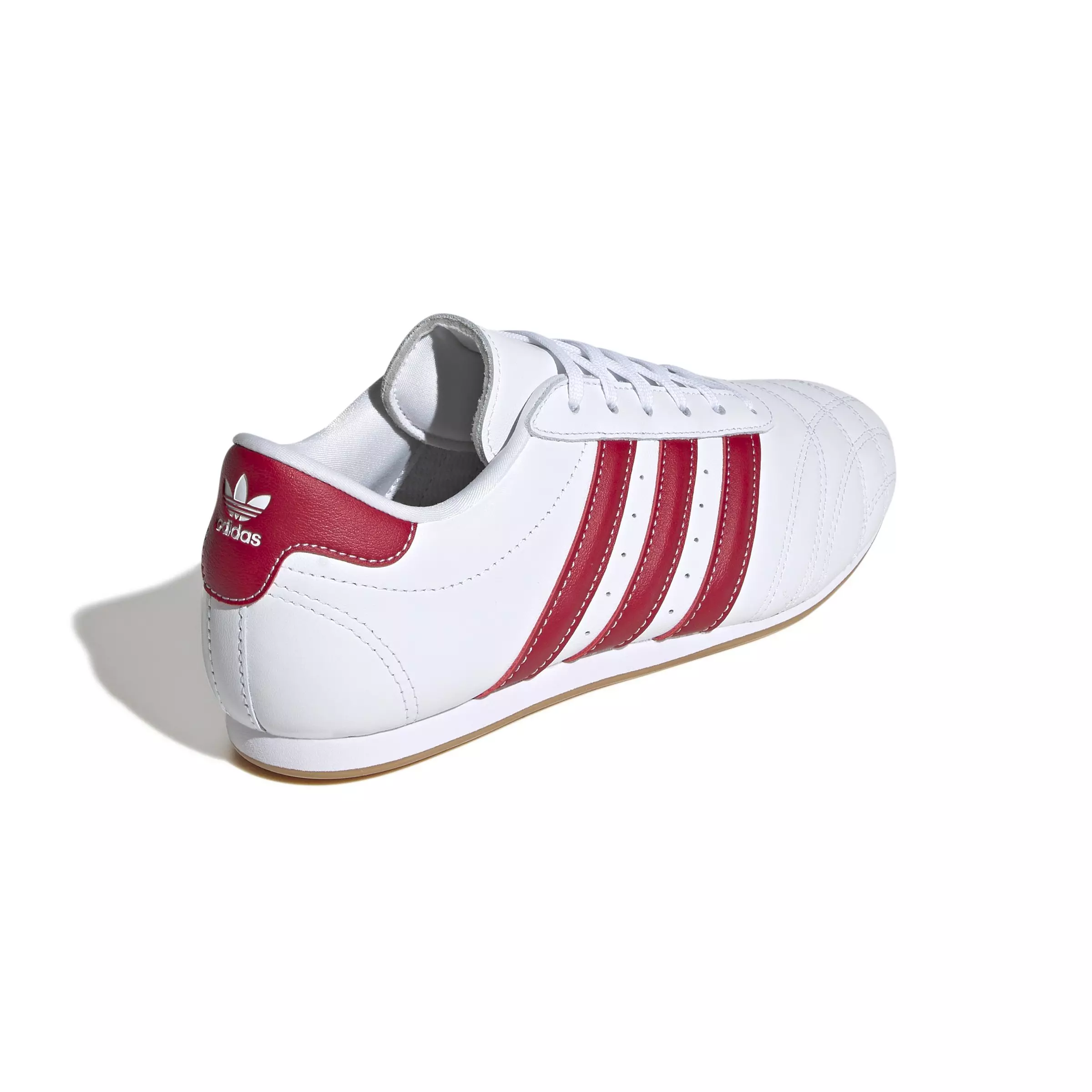 adidas Originals Taekwondo Lace "Ftwr White/Team Victory Red/Gum 3" Women's Shoe - WHITE/RED/GUM