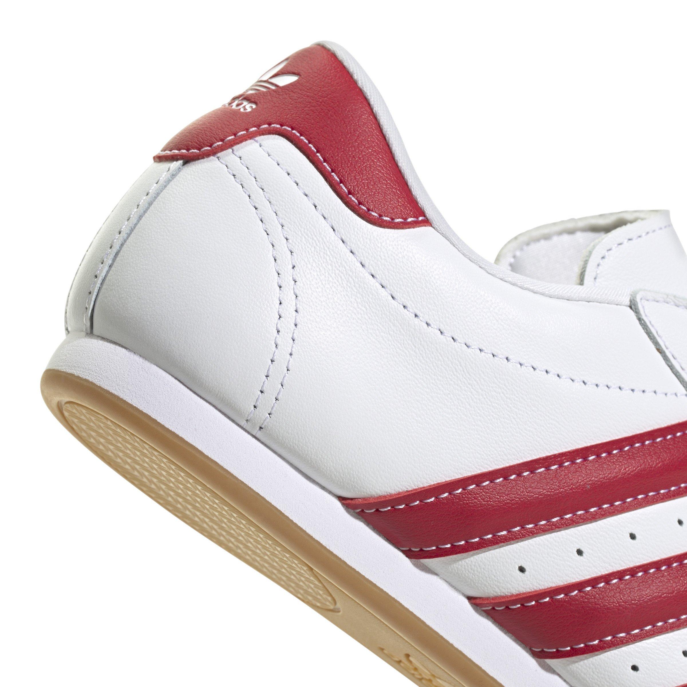 adidas Originals Taekwondo Lace "Ftwr White/Team Victory Red/Gum 3" Women's Shoe - WHITE/RED/GUM Thumbnail View 8
