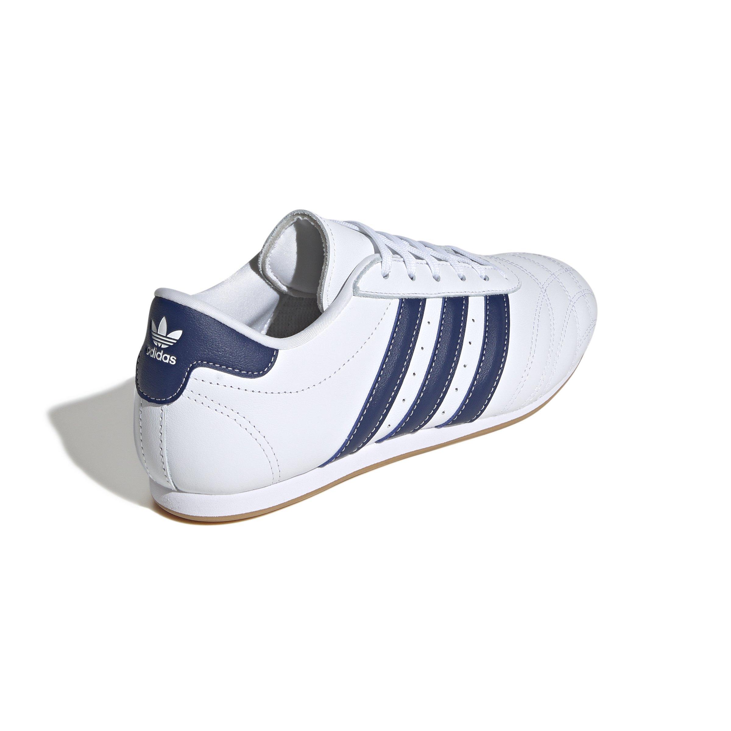 adidas Originals Taekwondo Lace "Ftwr White/Victory Blue/Gum 3" Women's Shoe - WHITE/BLUE/GUM Thumbnail View 4