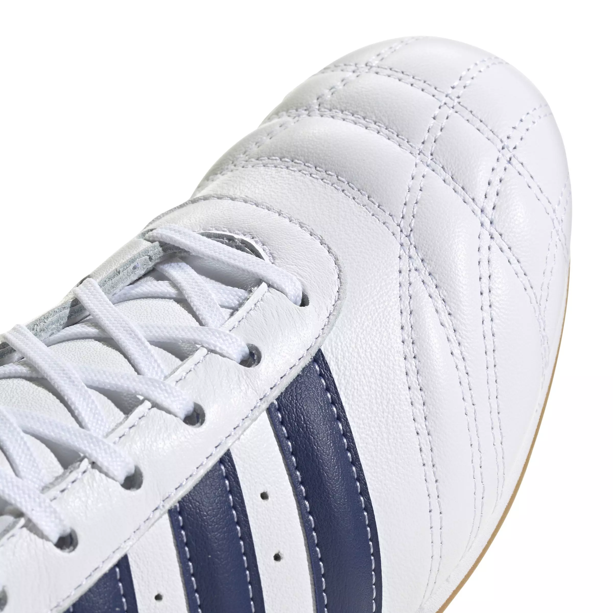 adidas Originals Taekwondo Lace "Ftwr White/Victory Blue/Gum 3" Women's Shoe - WHITE/BLUE/GUM
