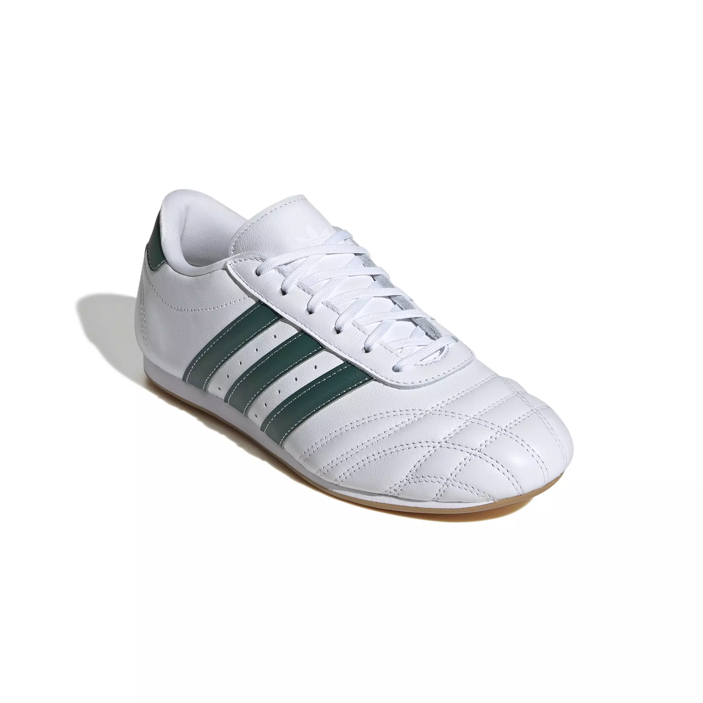adidas Originals Taekwondo Lace "Ftwr White/Collegiate Green/Gum 3" Women's Shoe - WHITE/GREEN/GUM