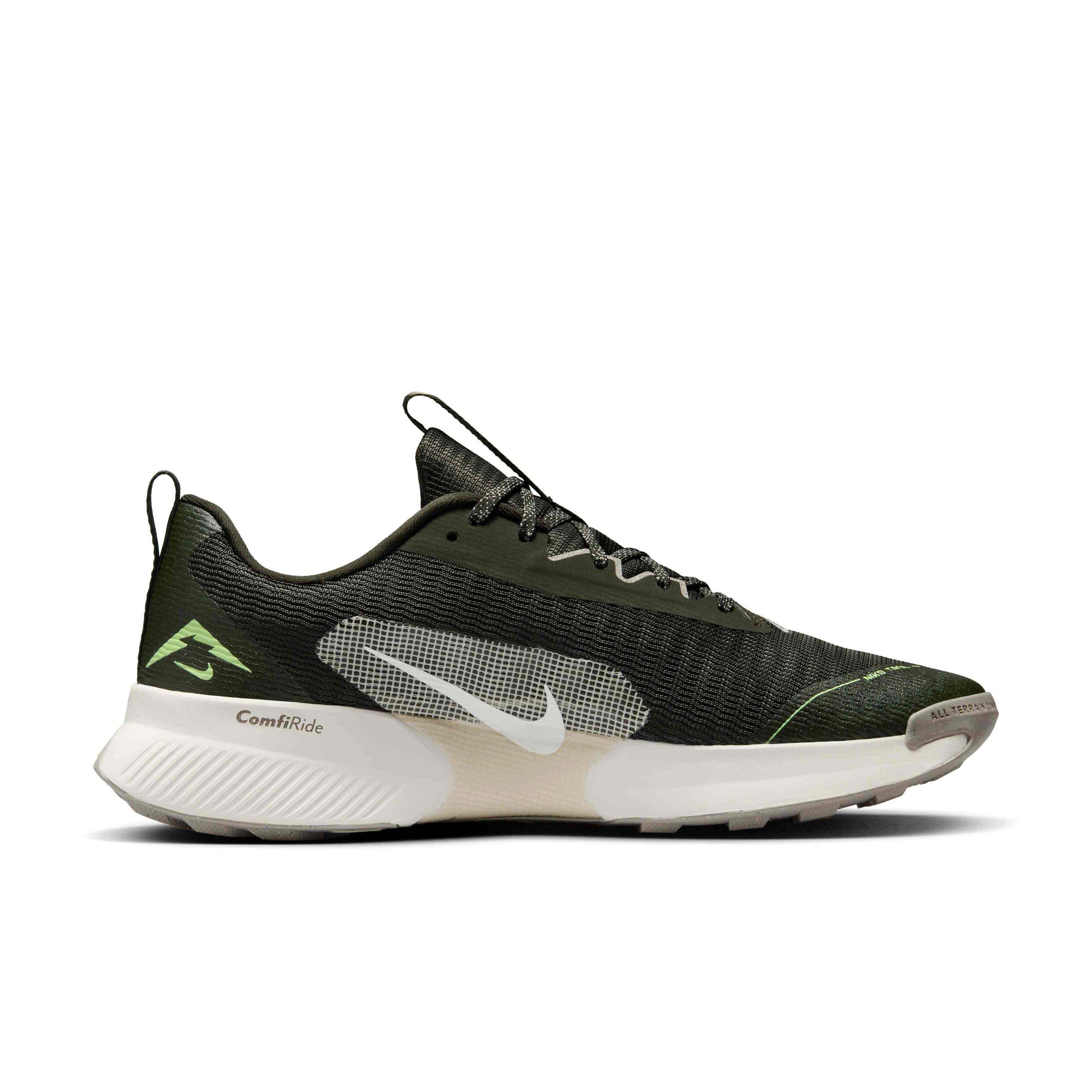 Nike Juniper Trail 3 "Sequoia/College Grey/White Onyx/Summit White" Men's Trail Running Shoe - SEQUOIA/GREY/WHITE/WHITE Thumbnail View 1