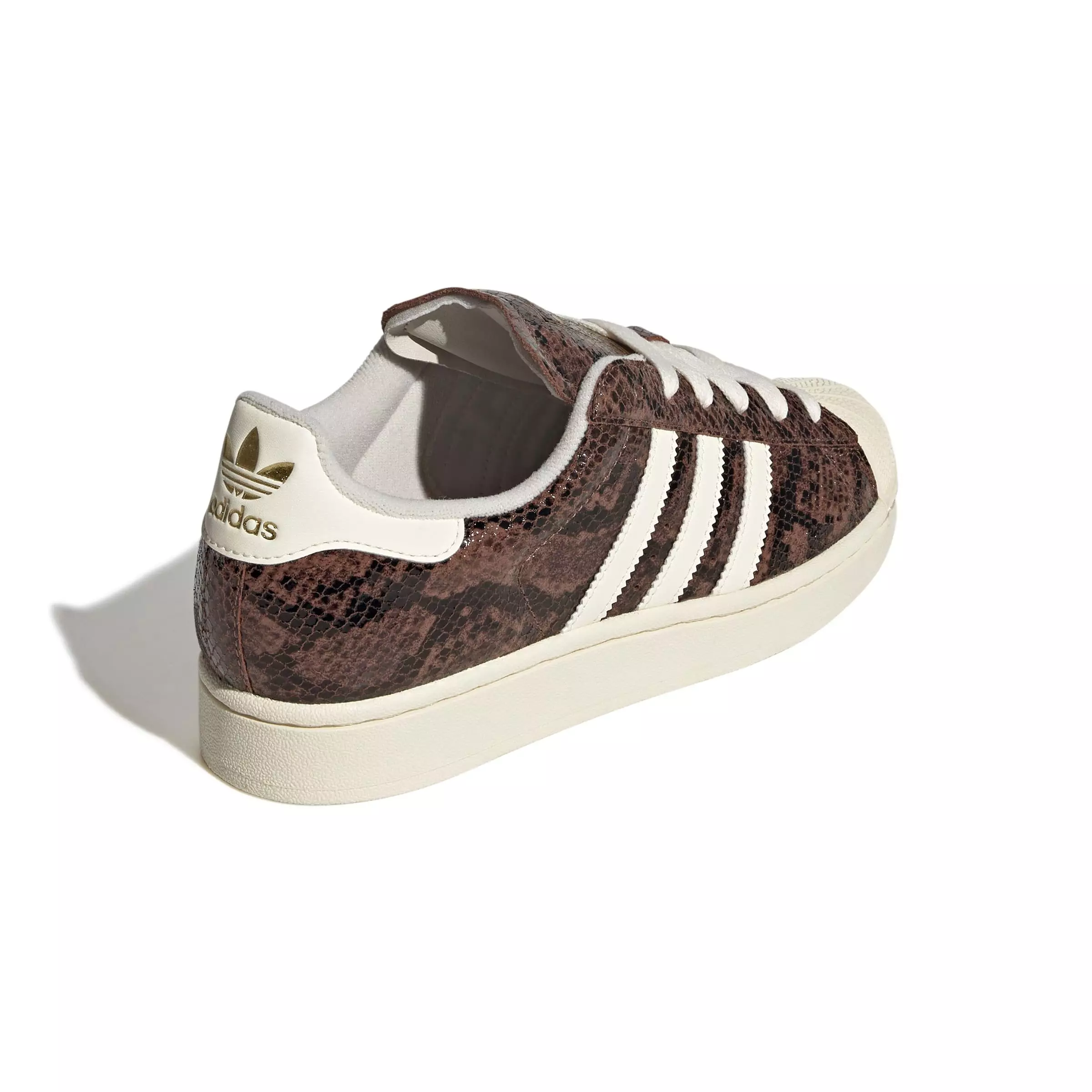 adidas Originals Superstar II "Preloved Brown/Cream White/Alumina" Women's Shoe - BROWN/WHITE/ALUMINA