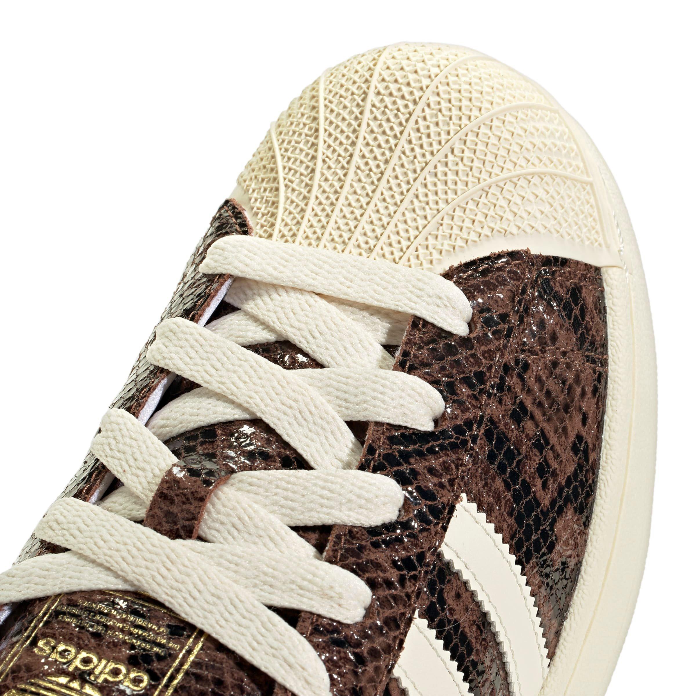 adidas Originals Superstar II "Preloved Brown/Cream White/Alumina" Women's Shoe - BROWN/WHITE/ALUMINA Thumbnail View 5
