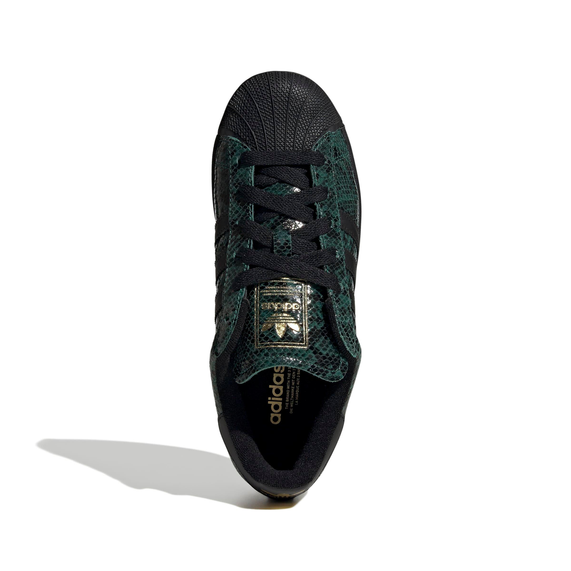 adidas Originals Superstar II "Collegiate Green/Core Black/Gold Metallic" Women's Shoe - GREEN/BLACK/GOLD Thumbnail View 5