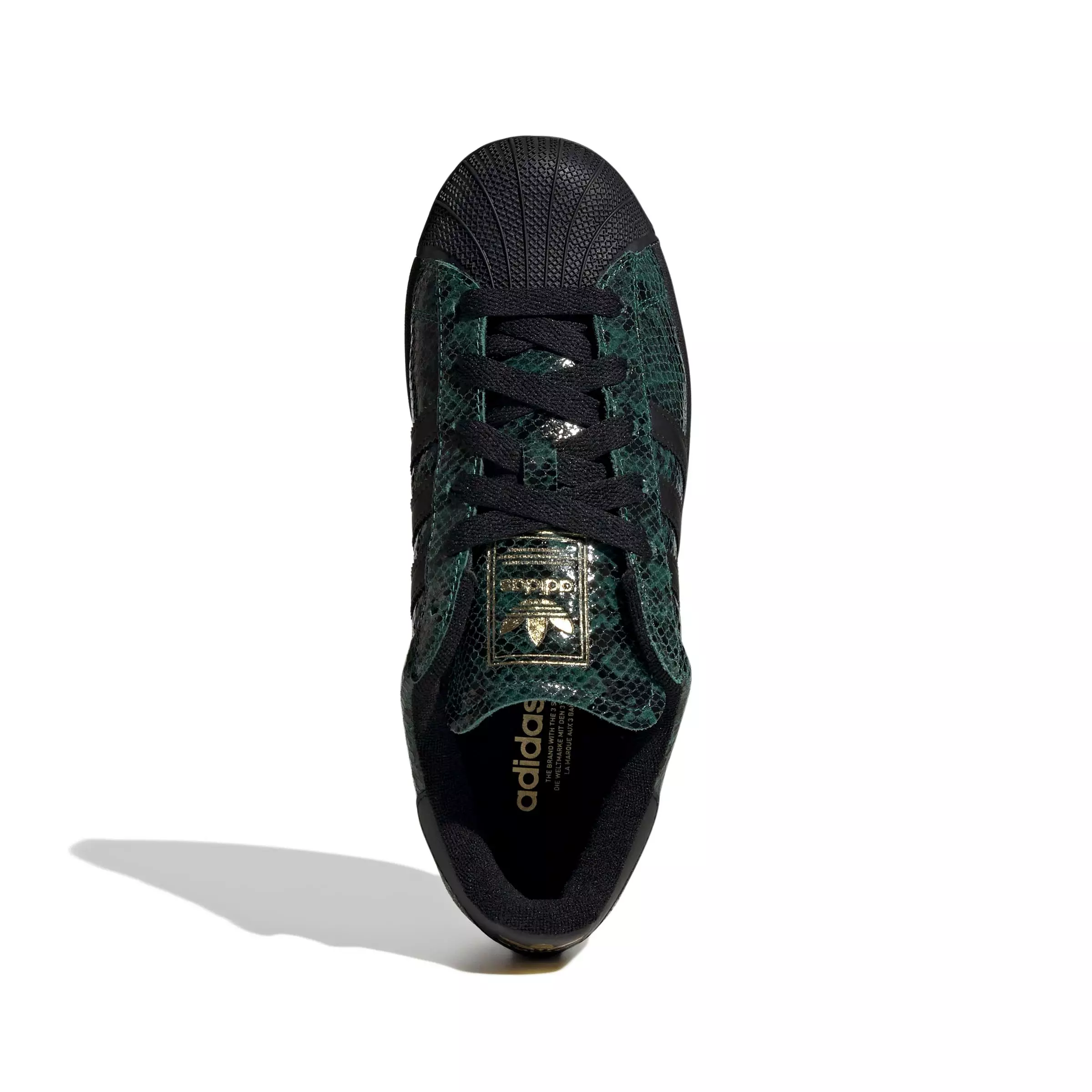 adidas Originals Superstar II "Collegiate Green/Core Black/Gold Metallic" Women's Shoe - GREEN/BLACK/GOLD