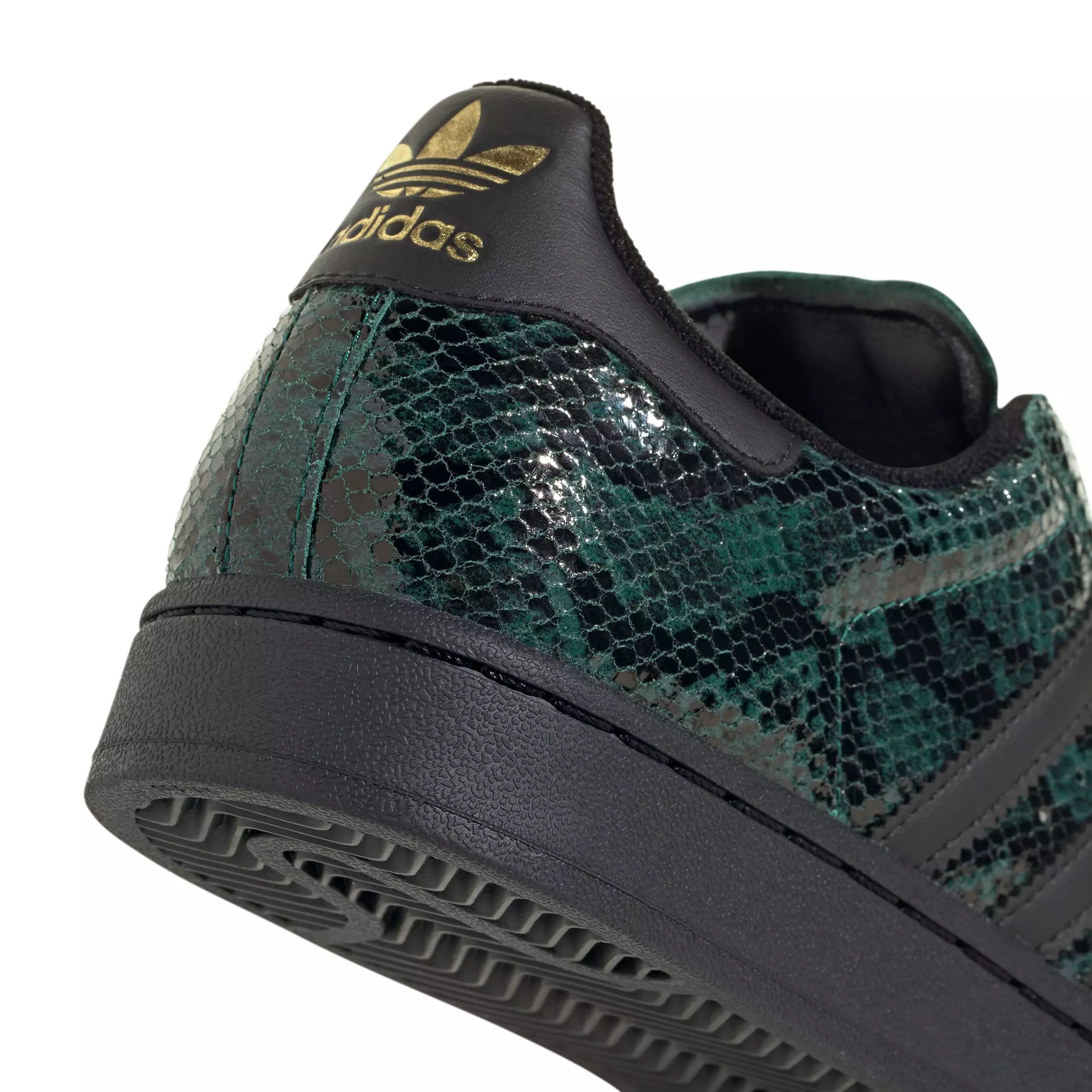 adidas Originals Superstar II "Collegiate Green/Core Black/Gold Metallic" Women's Shoe - GREEN/BLACK/GOLD