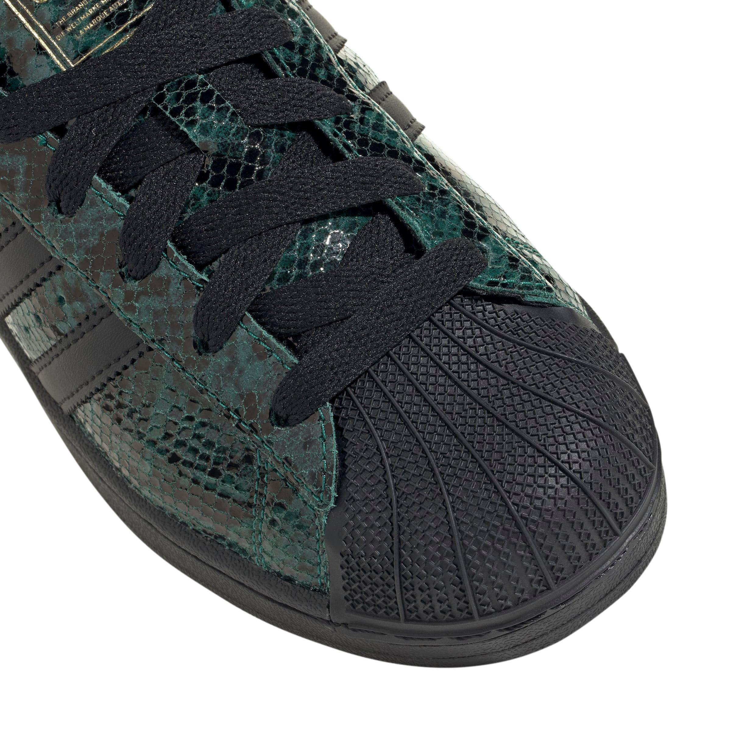 adidas Originals Superstar II "Collegiate Green/Core Black/Gold Metallic" Women's Shoe - GREEN/BLACK/GOLD Thumbnail View 8