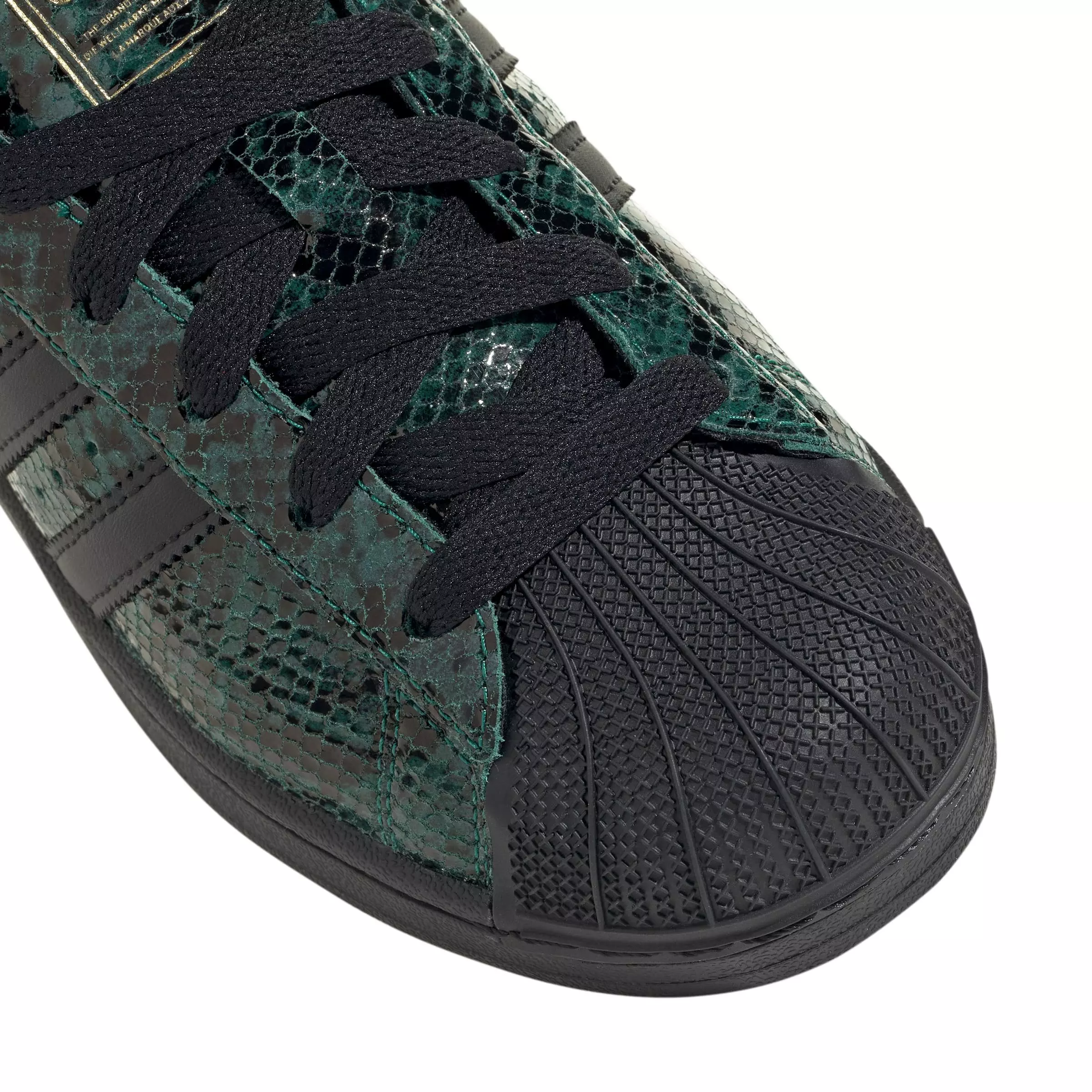 adidas Originals Superstar II "Collegiate Green/Core Black/Gold Metallic" Women's Shoe - GREEN/BLACK/GOLD