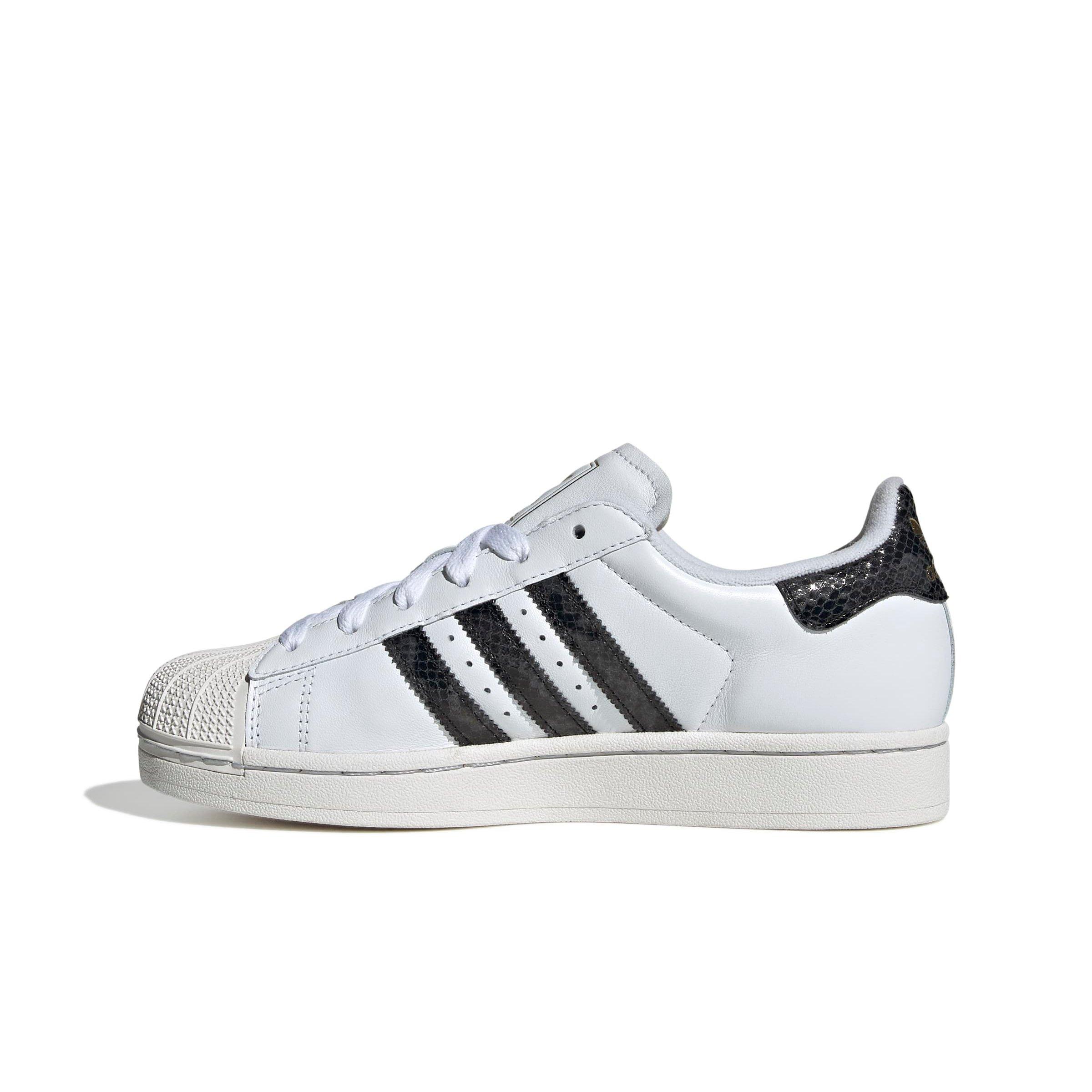 adidas Originals Women's Retro Leather Casual Shoes - White