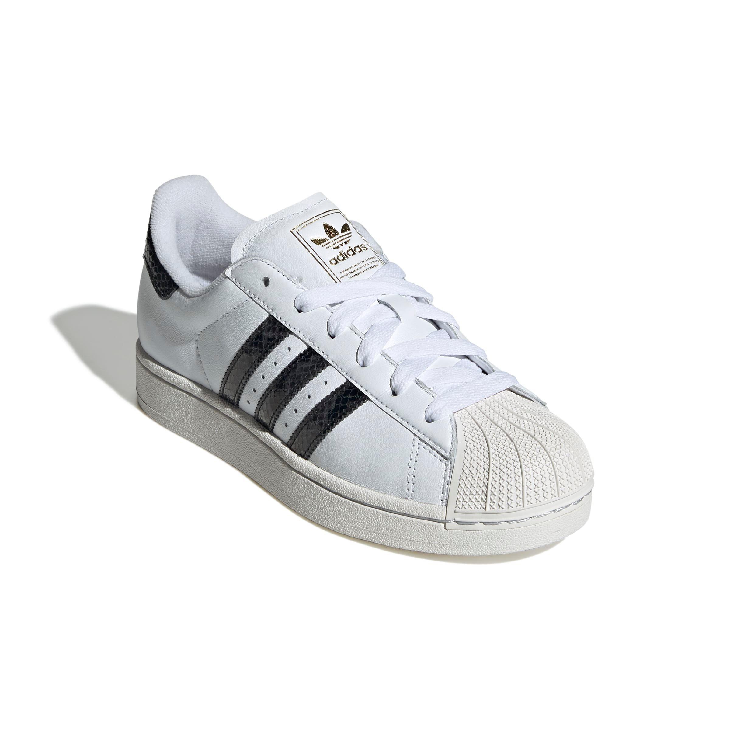 adidas Originals Superstar II "Ftwr White/Grey Six/Crystal White" Women's Shoe - WHITE/GREY/WHITE Thumbnail View 3