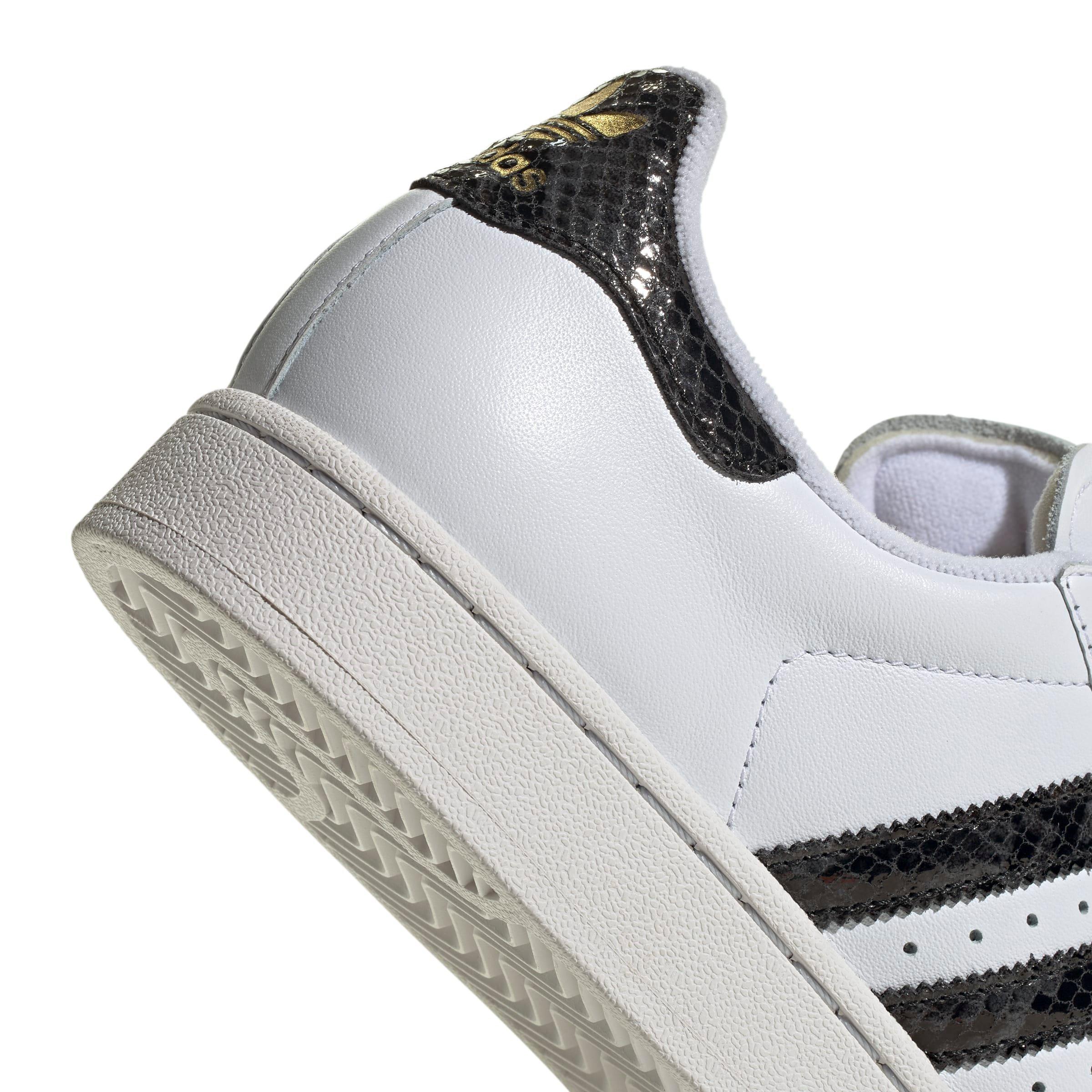 adidas Originals Superstar II "Ftwr White/Grey Six/Crystal White" Women's Shoe - WHITE/GREY/WHITE Thumbnail View 6
