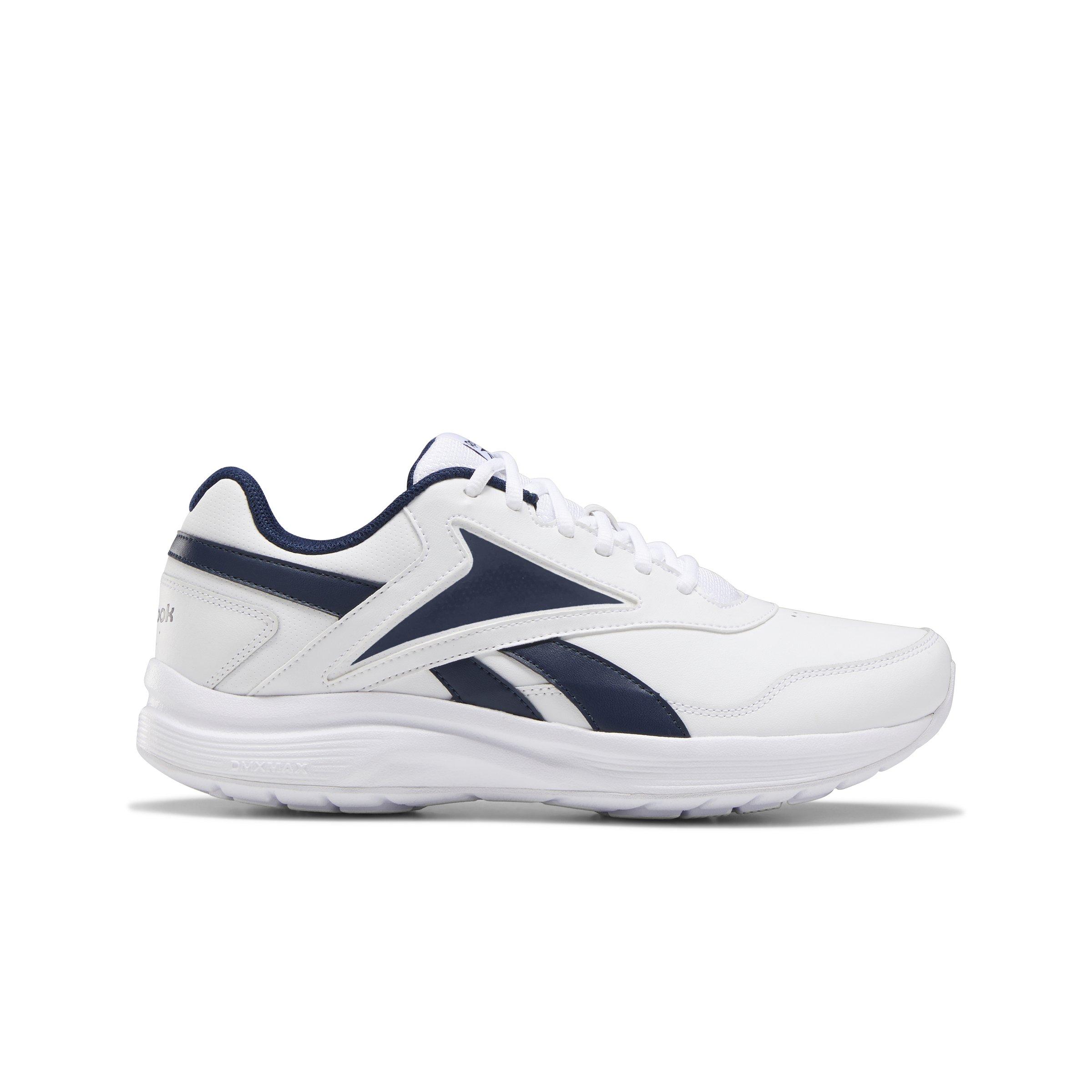 Reebok Walk Ultra 7 DMX MAX "Ftwr White/Collegiate Navy/Royal" Men's Shoe - WHITE/NAVY Thumbnail View 1