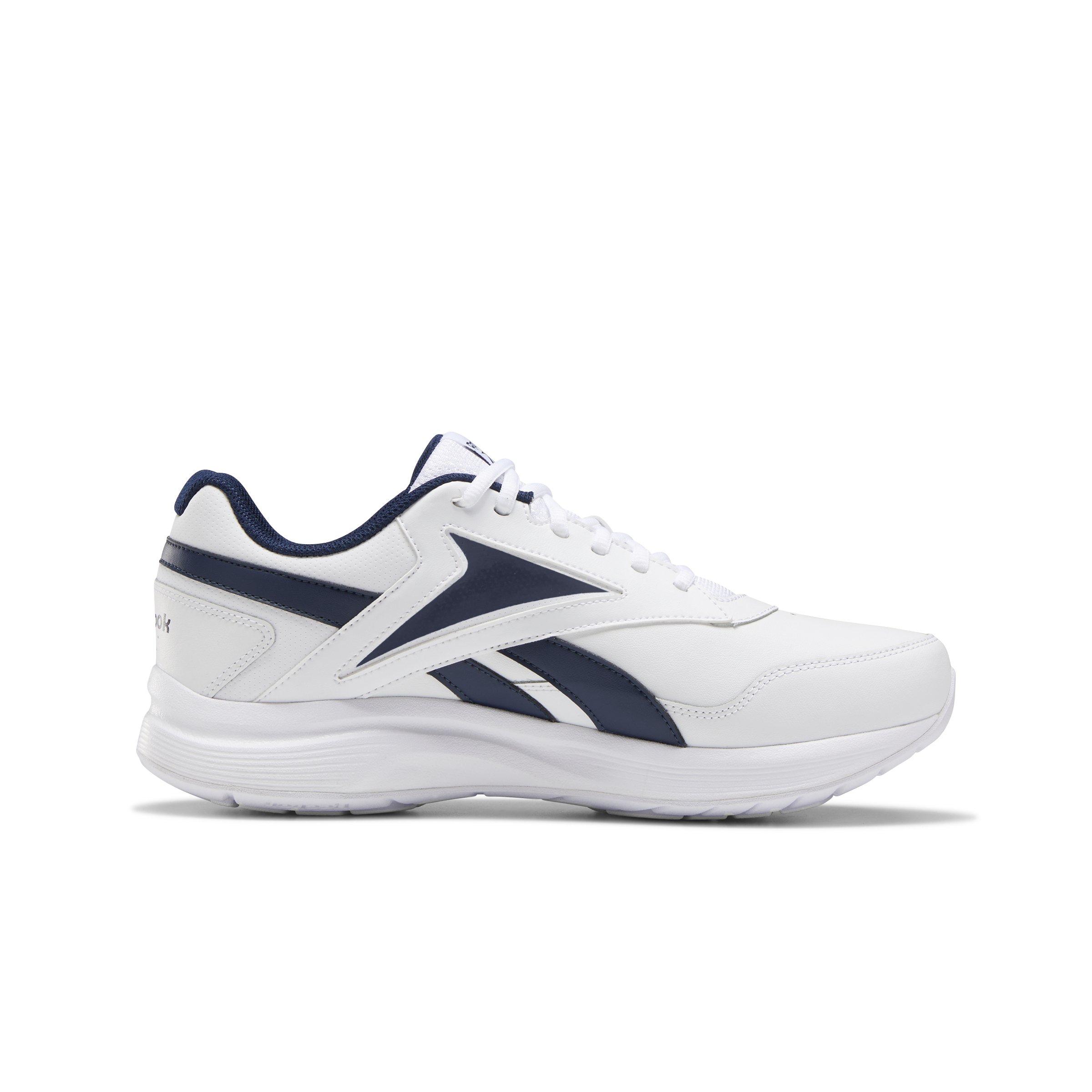 Reebok Walk Ultra 7 DMX MAX "Ftwr White/Collegiate Navy/Royal" Men's Shoe - WHITE/NAVY Thumbnail View 2